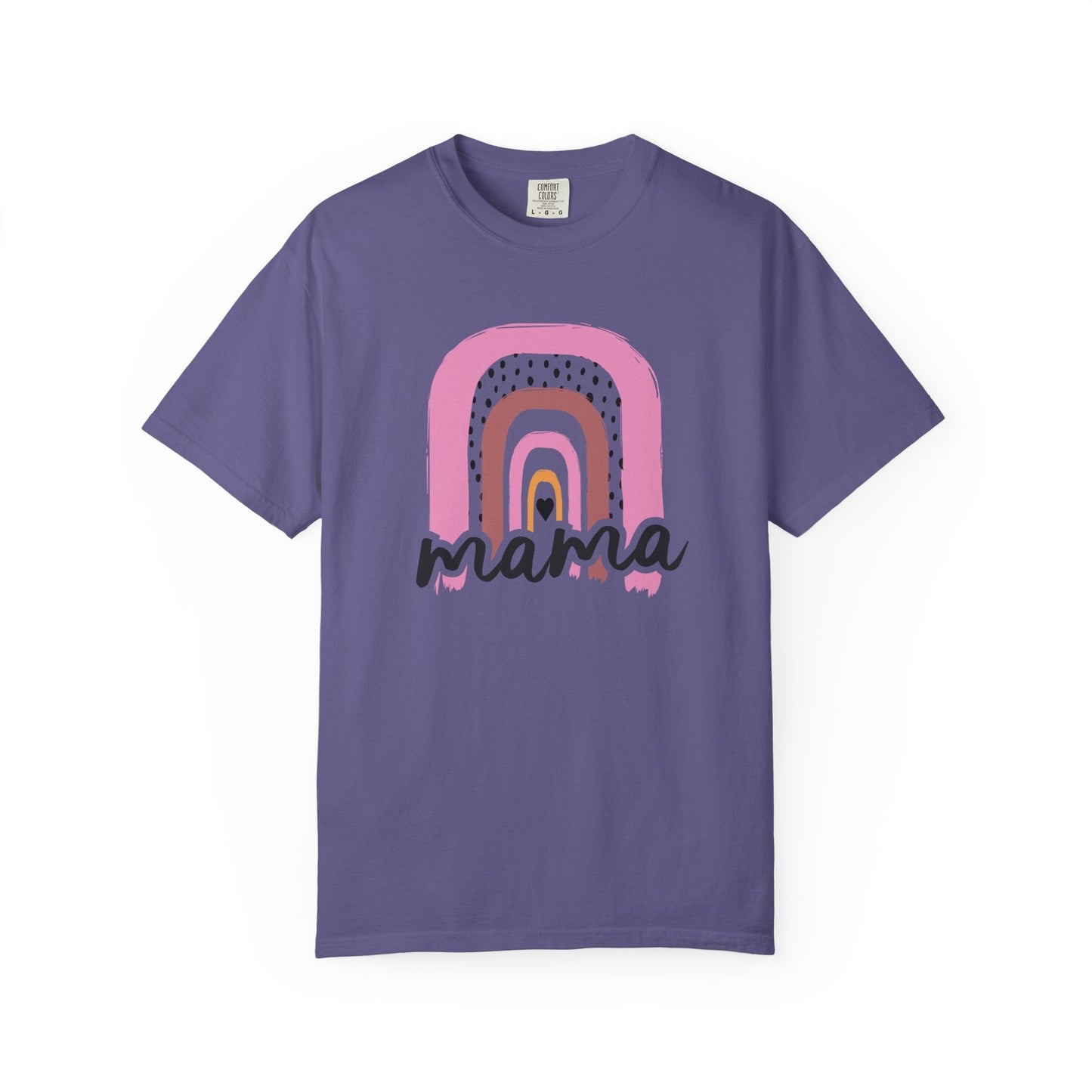 Mom T-shirt Mother's Day Mama Tee Unisex Comfort Colors Garment-Dyed Cotton h24
