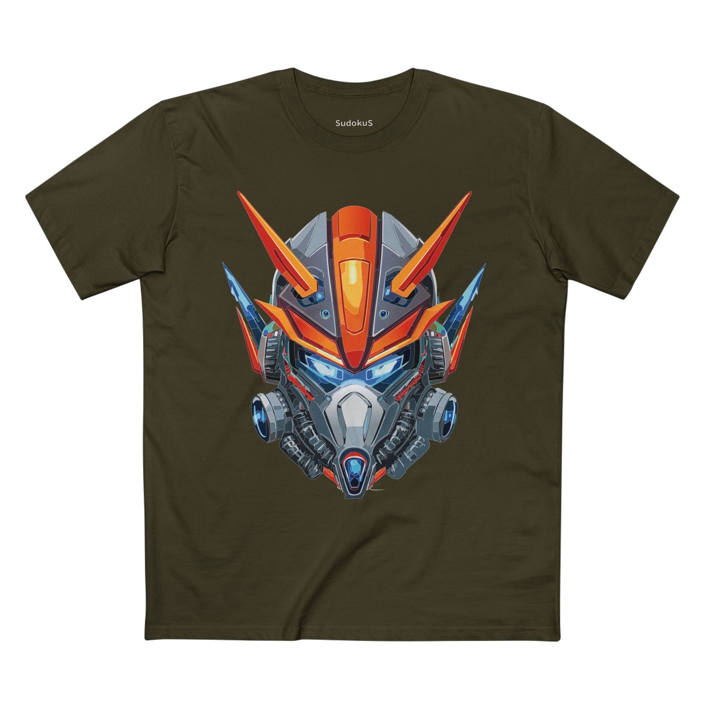 Cyborg Robot Graphic Unisex 100 Cotton Staple Tee 15