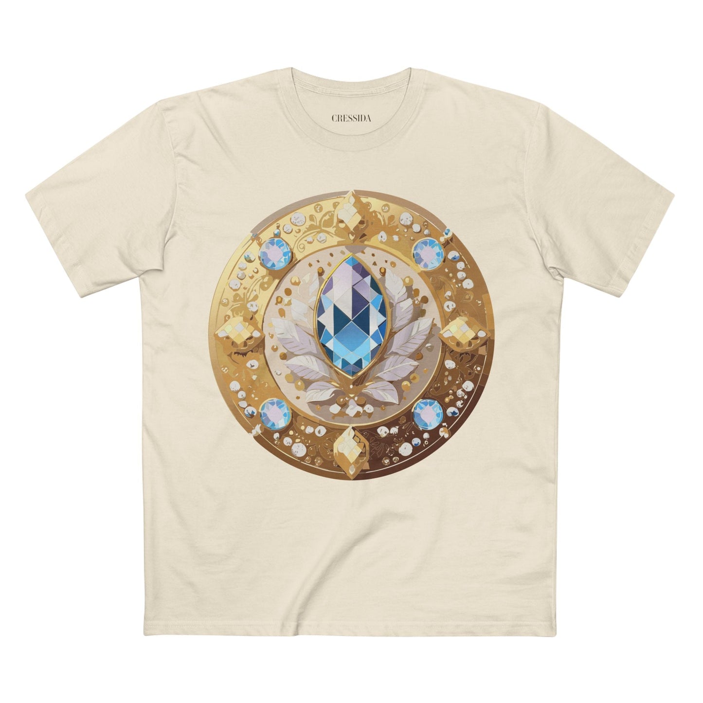 Medallion Graphic T-Shirt Unisex 100 Cotton With Gold Art Design Medal Tee 17