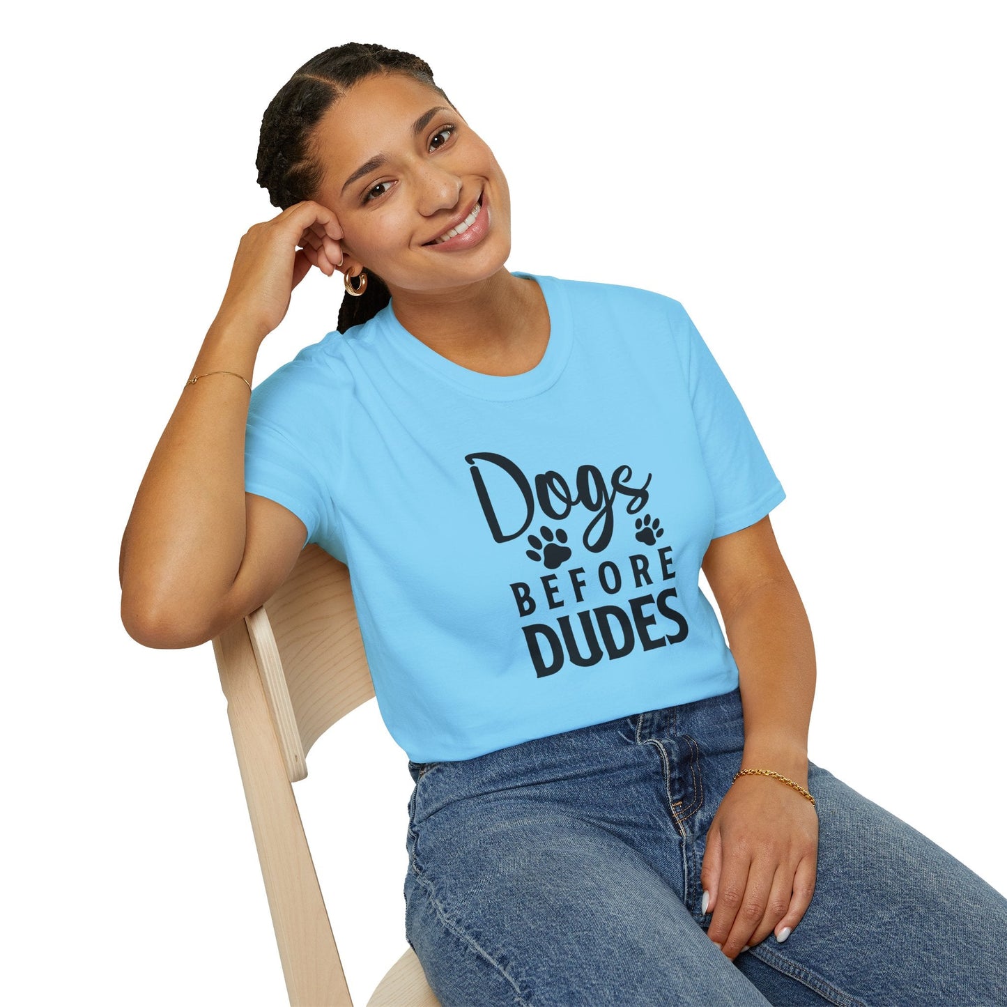Dog Slogan T Shirts Funny Quotes Tee Unisex Softstyle Cotton Tee 100 Percent Ring Spun