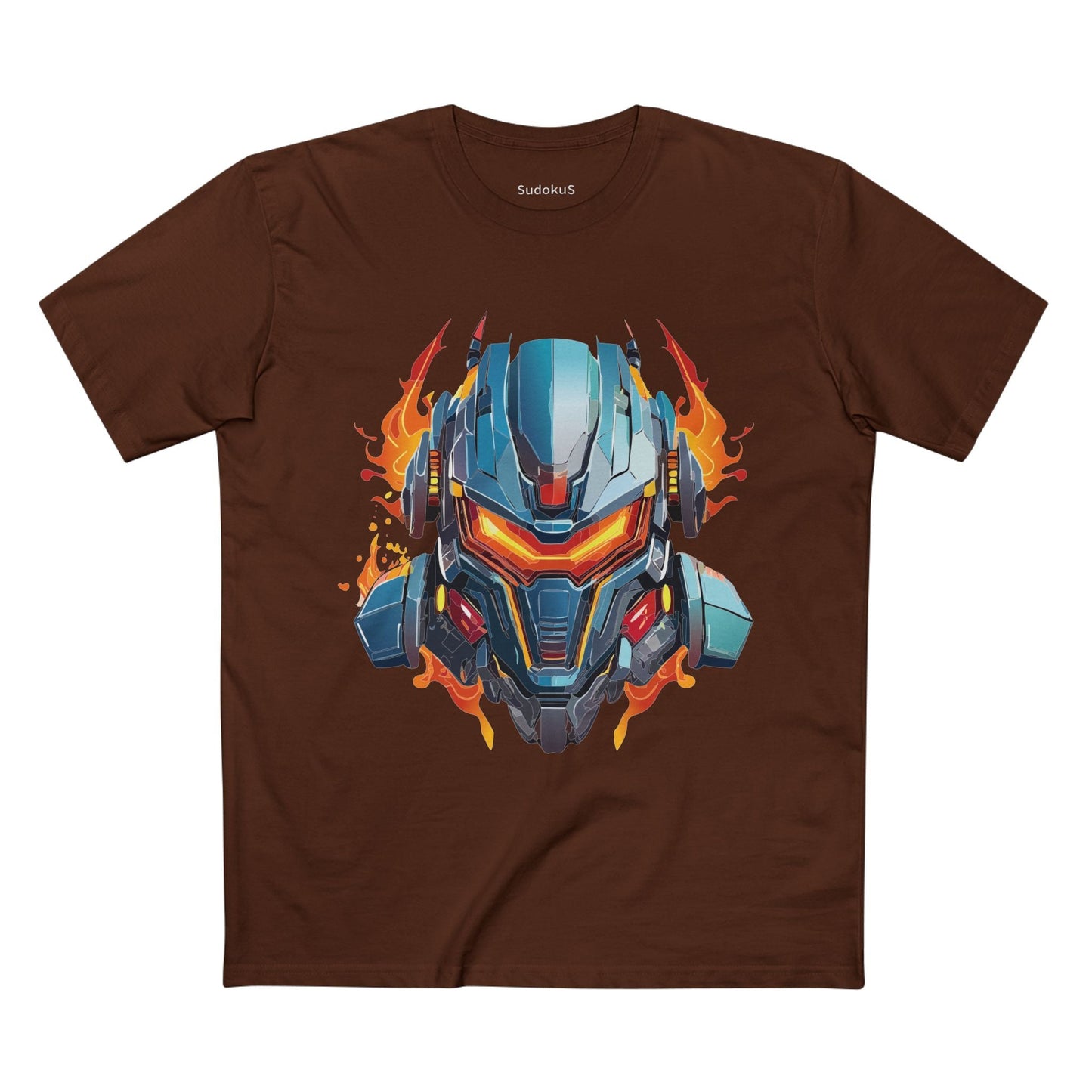Cyborg Robot Graphic Unisex 100 Cotton Staple Tee 18