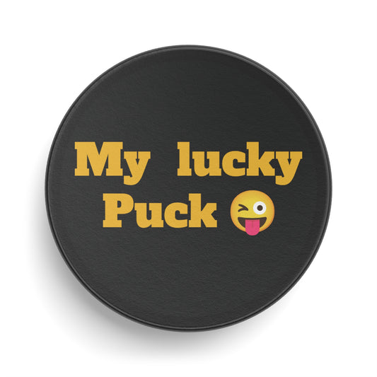 Hockey Puck 1pc with lucky signature