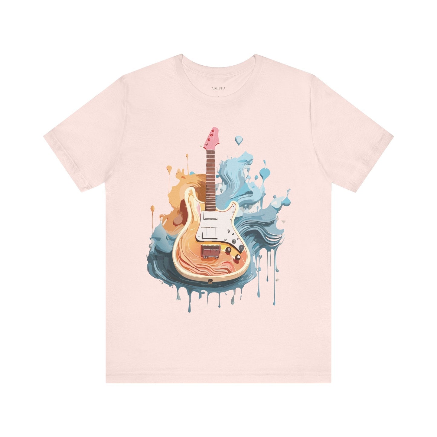 Adelpha Music Graphic T Shirt Unisex Jersey Short Sleeve Vintage Inspired Tee Art Collection