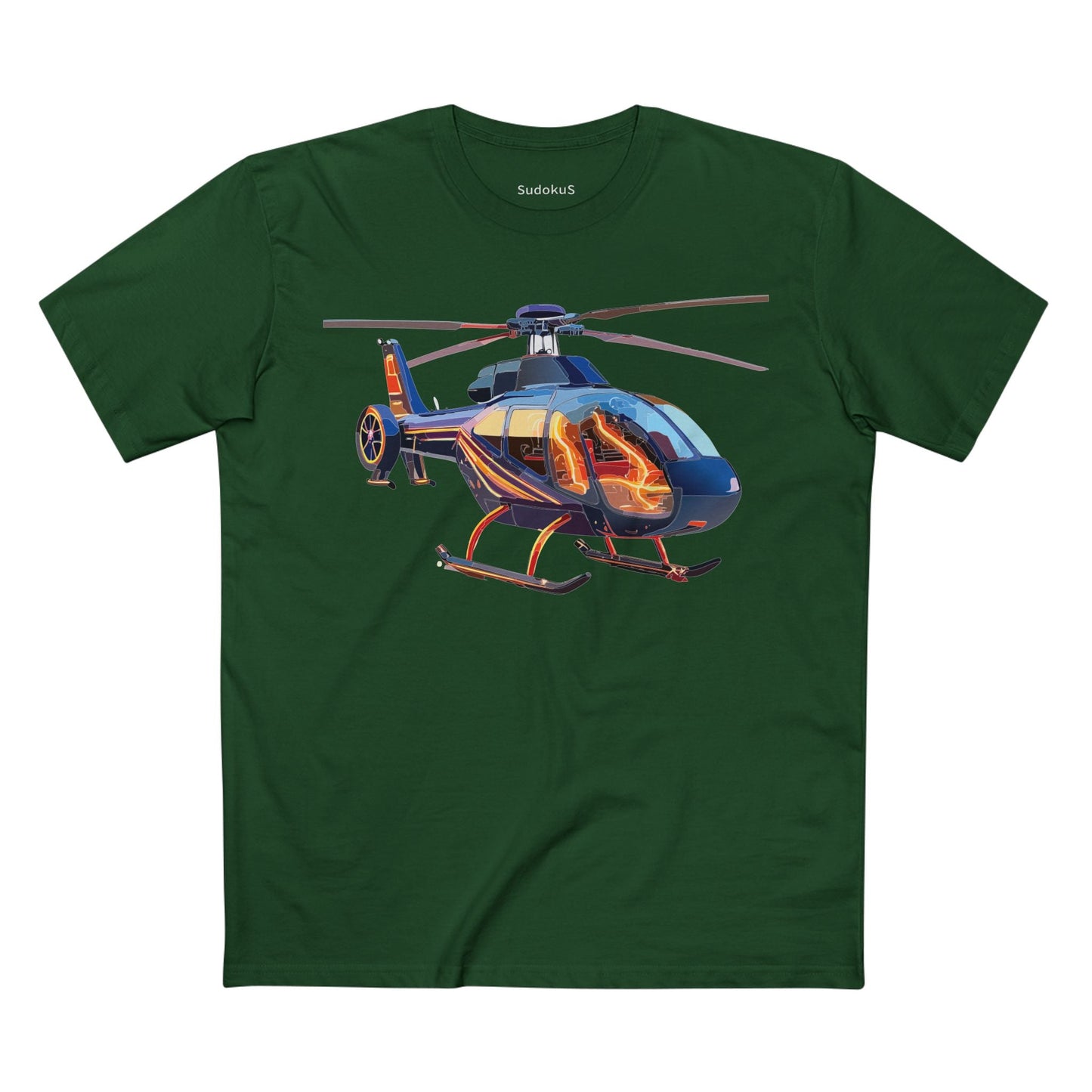 Chopper Graphic Unisex 100 Cotton Staple Tee 11