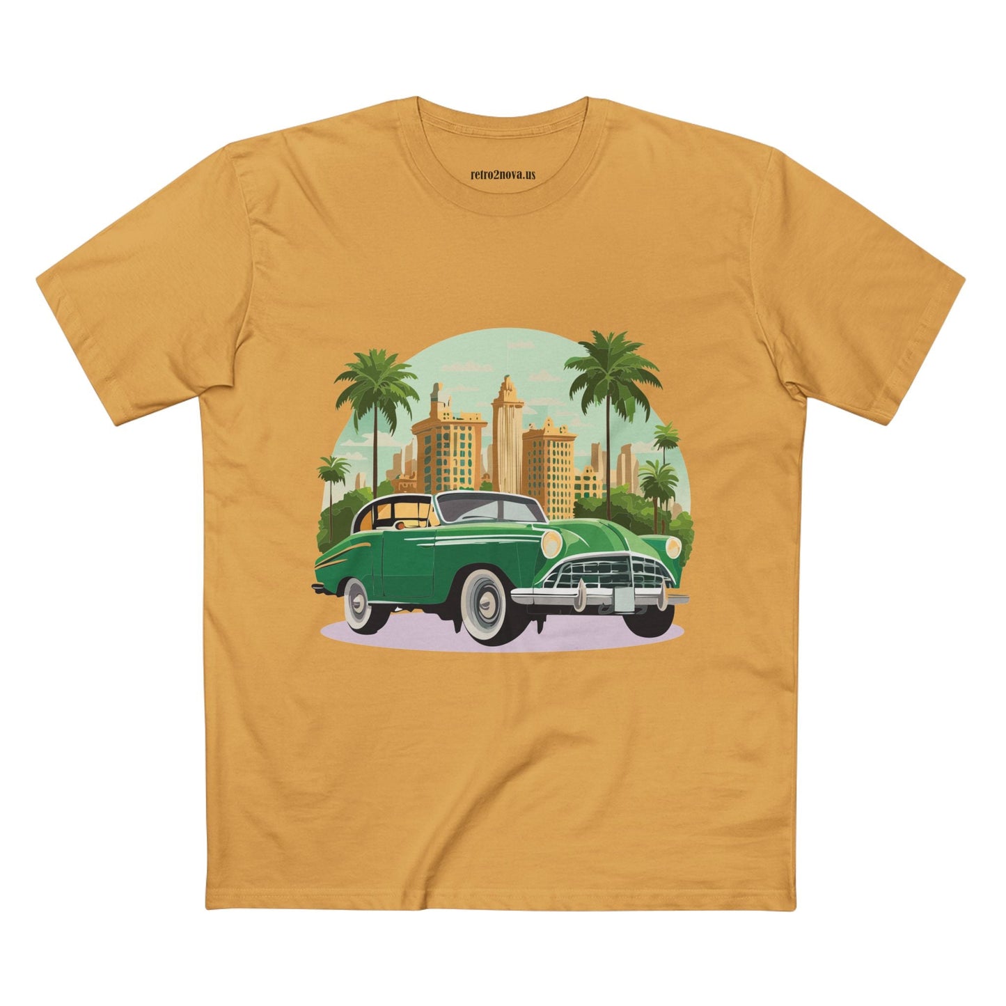 Retro Car Shirts Vintage Car Tee RC 18 Unisex Premium Cotton Art Print Tee Limited Edition