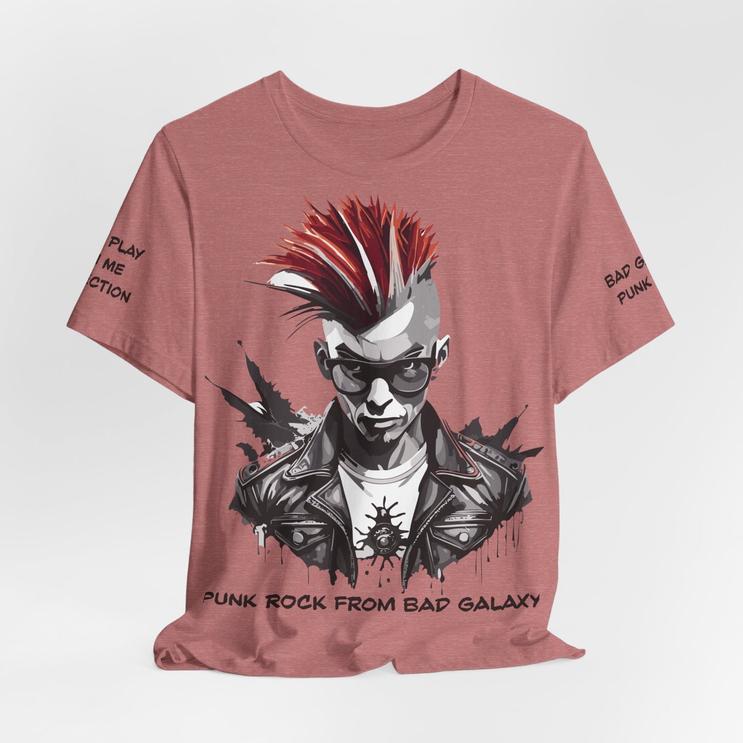 Punk Rock Tee Shirt Made In USA Free Shipping 100 Percent Cotton With Durable Stitching
