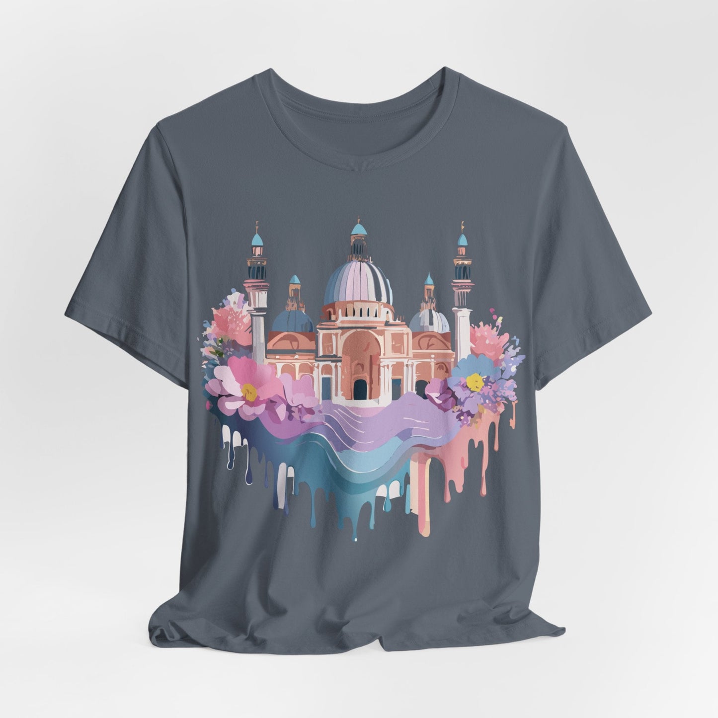 Venice Tourist Shirt Graphic Tee Unisex Jersey Short Sleeve Casual Wear Adelpha Artwork