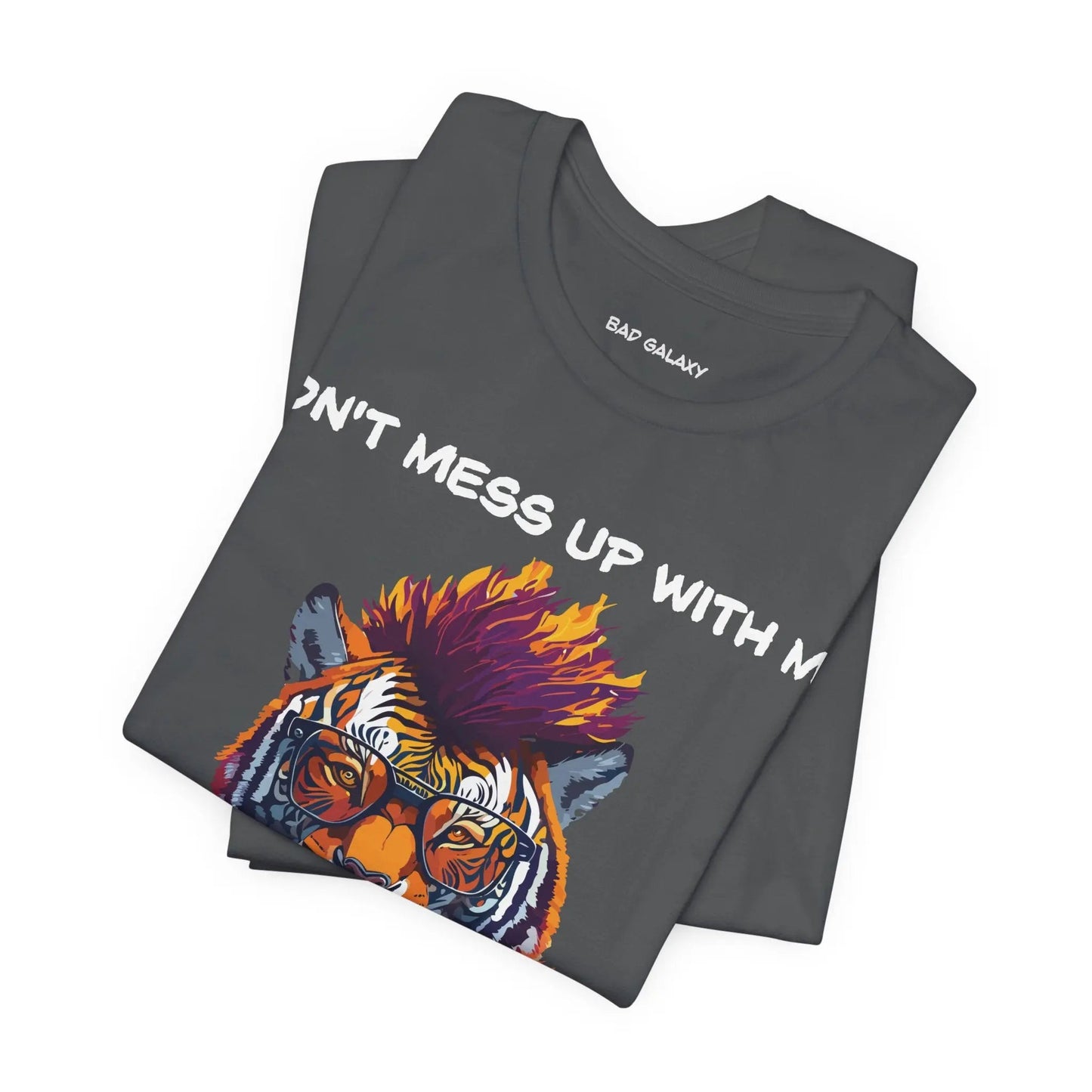 Bad Galaxy Animal T Shirt Cotton Comfort Eco Friendly Inks Printed In USA Free Shipping