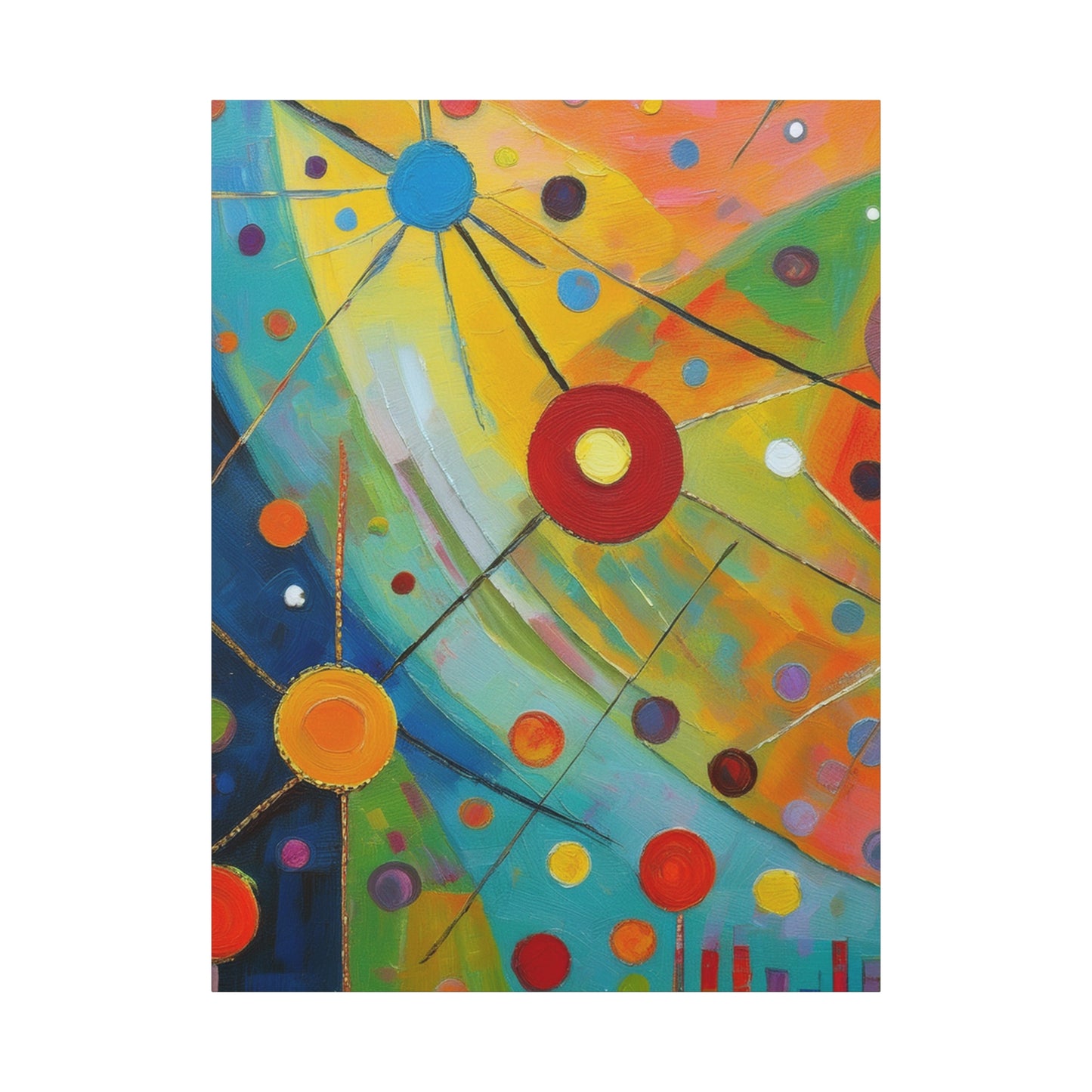 Abstract Oil Painting Print Canvas 20x24,20x30,24x30 24x32,24x36,30x40 32x48,36x48,40x60 Pine-Wood Inner Frame ABS-144