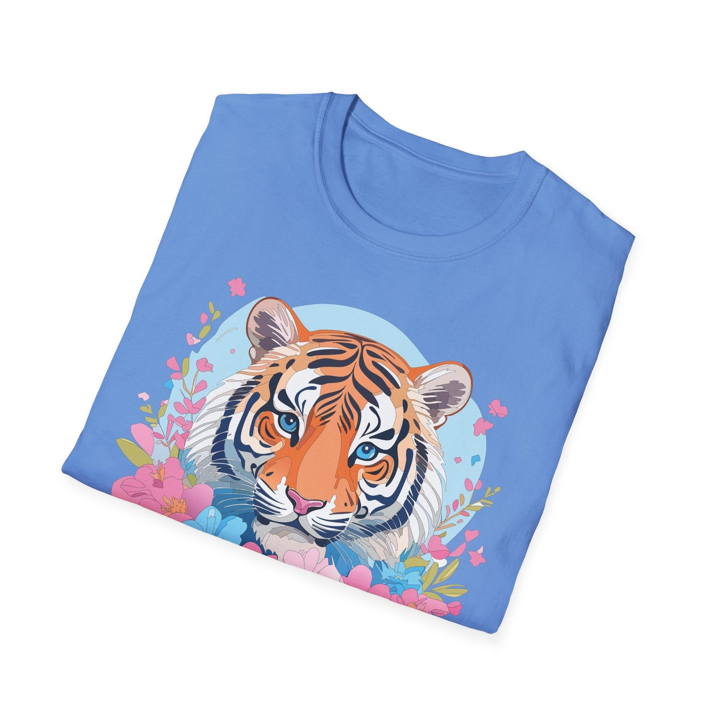 Tiger Shirt Unisex Softstyle T Shirt Gildan 64000 Animal Tee