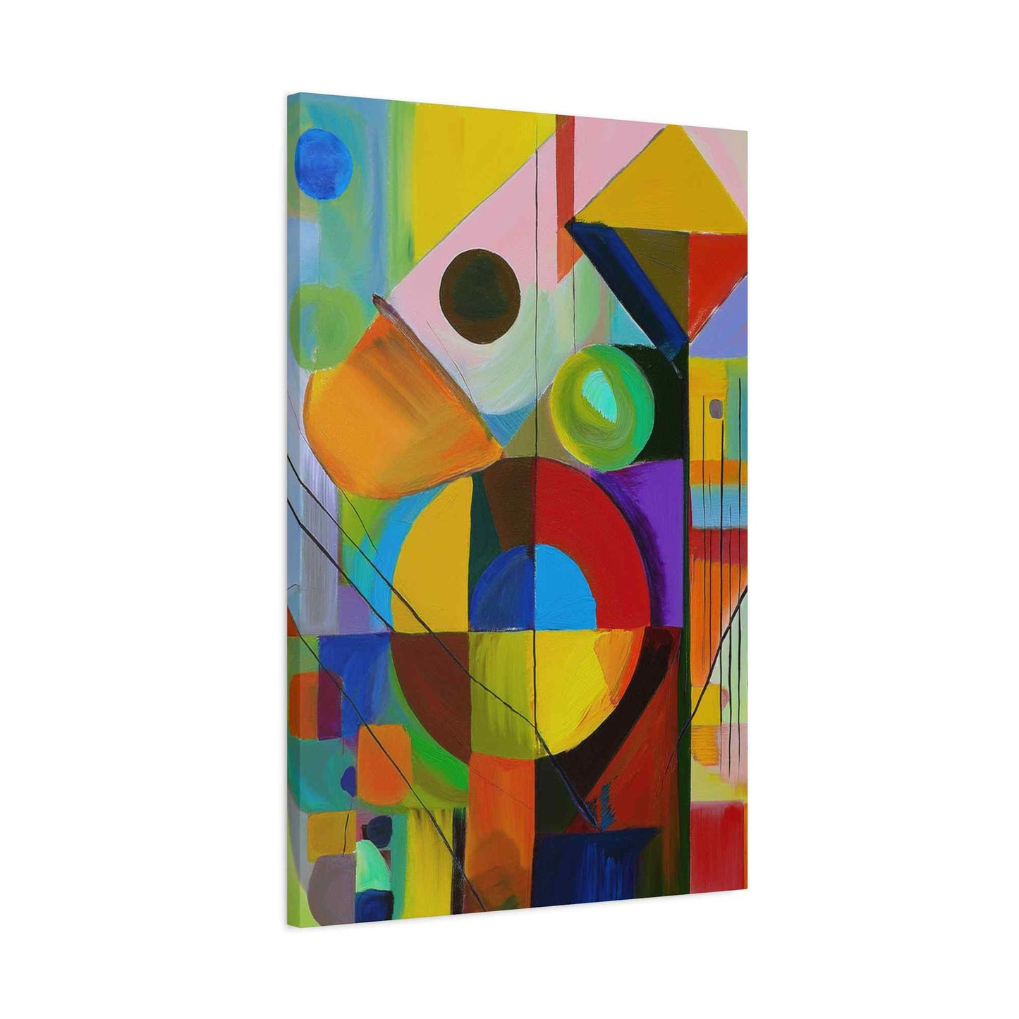 Abstract Painting Print Canvas 20x24,20x30,20x60,24x30,24x32,24x36,30x40,32x48,36x48,40x60 Pine-Wood Inner Frame ABS-1