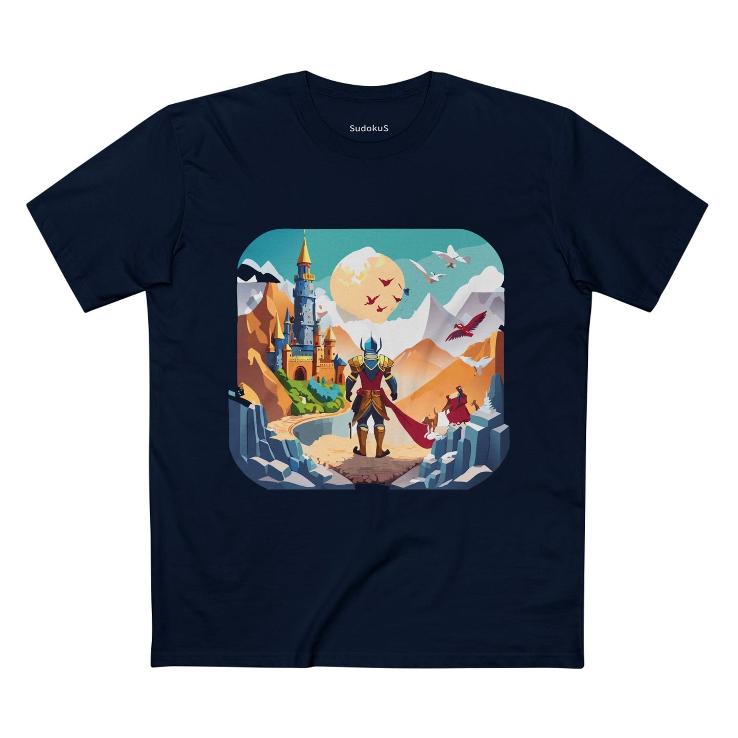 Adventures Graphic Unisex 100 Cotton Staple Tee 2