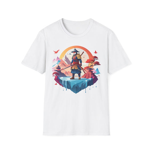Samurai Shirt Unisex Softstyle Tee 100 Percent Ring Spun Cotton Short Sleeve T Shirt Comfort Fit