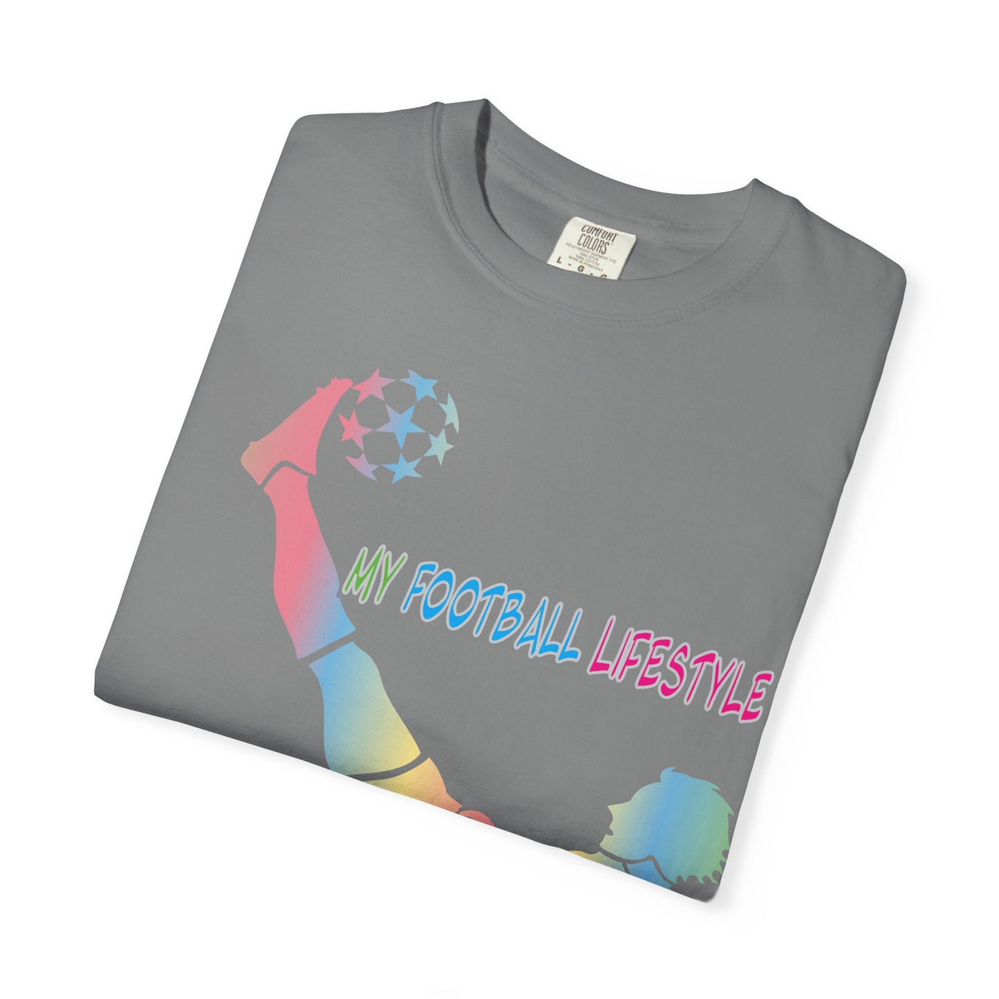 Sports Graphic Unisex T-Shirt Garment Dyed Cotton Relaxed Fit Comfort Colors 9