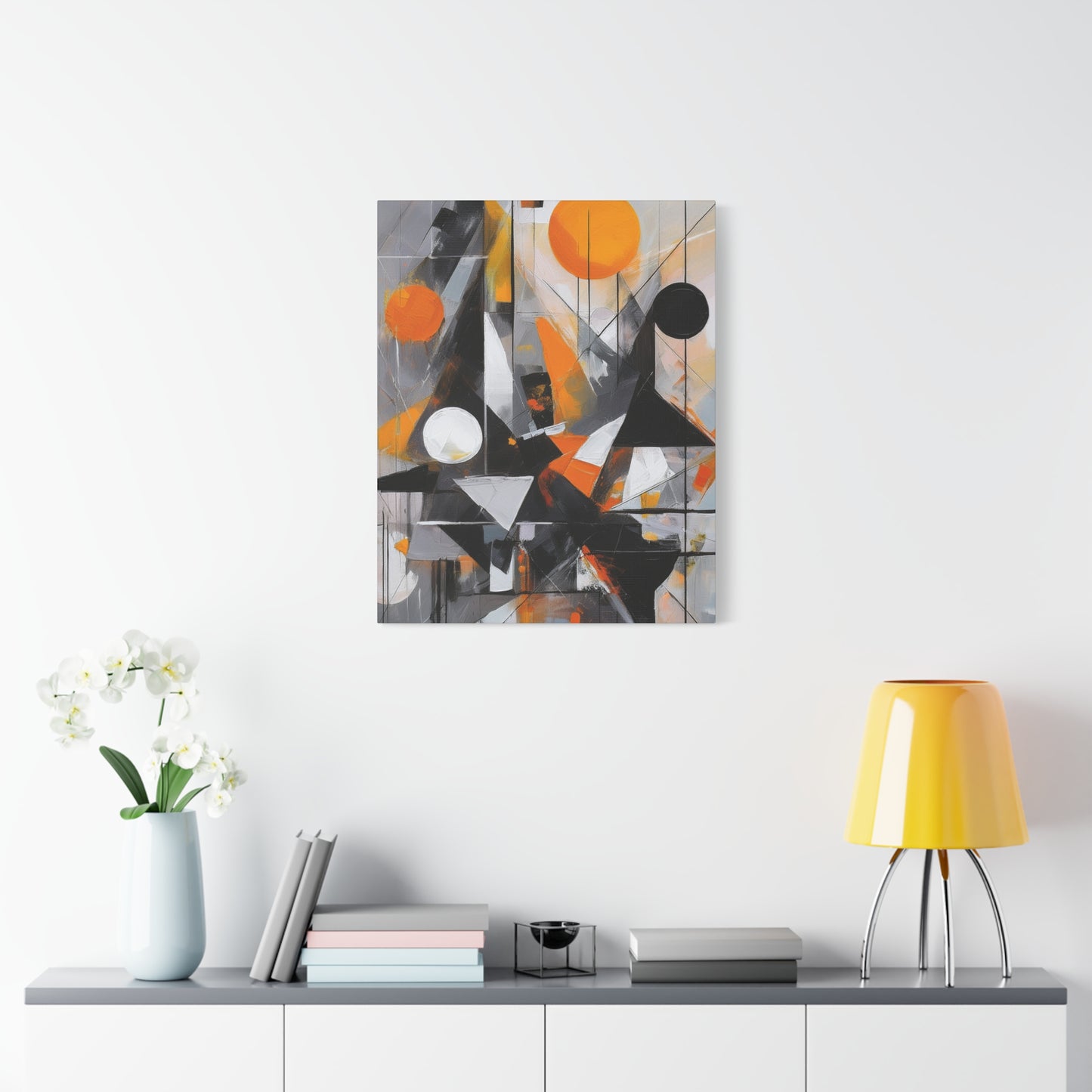 Abstract Oil Painting Print Canvas 20x24,20x30,24x30 24x32,24x36,30x40 32x48,36x48,40x60 Pine-Wood Inner Frame ABS-198