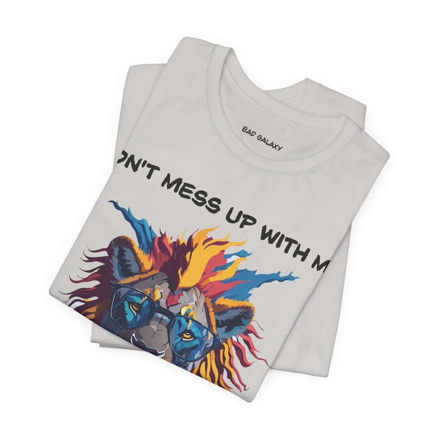 Animal T Shirt From Bad Galaxy Made To Order 100 Percent Cotton Eco Friendly Ink Free Shipping