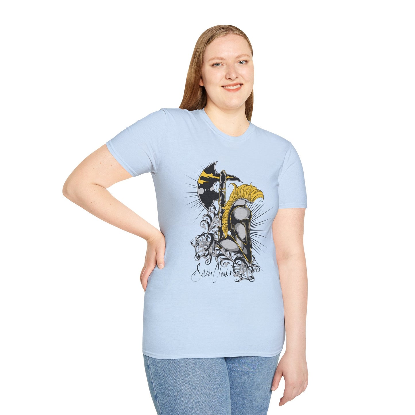 Unisex Art Graphic Shirt 100 Percent Ring Spun Cotton Softstyle Tee For Everyday Comfort And Style