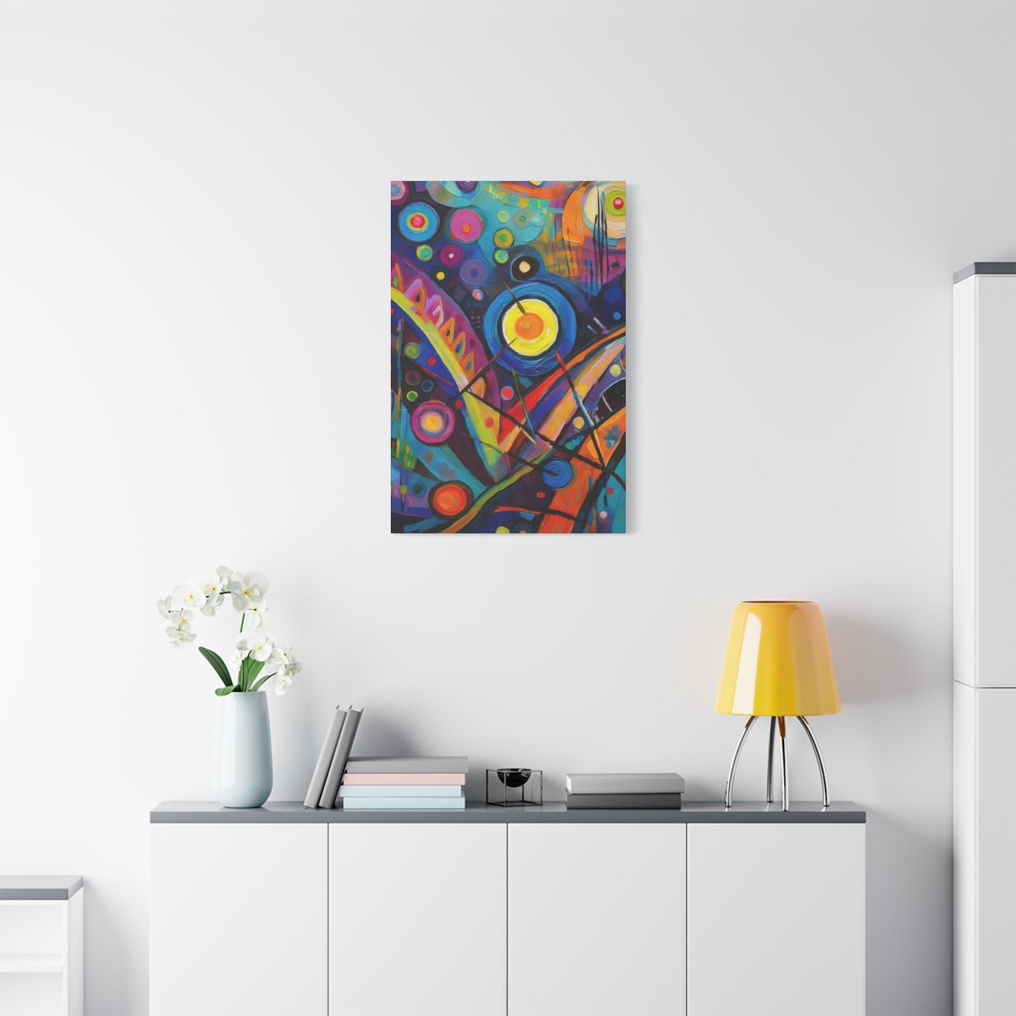 Abstract Oil Painting Print Canvas 20x24,20x30,24x30 24x32,24x36,30x40 32x48,36x48,40x60 Pine-Wood Inner Frame ABS-127