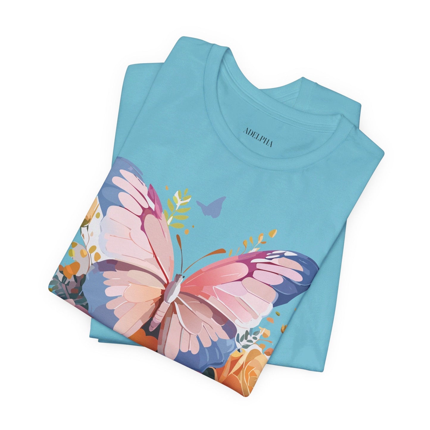 Butterfly Graphic Tee Unisex Art Design Shirt By Adelpha Vintage Inspired