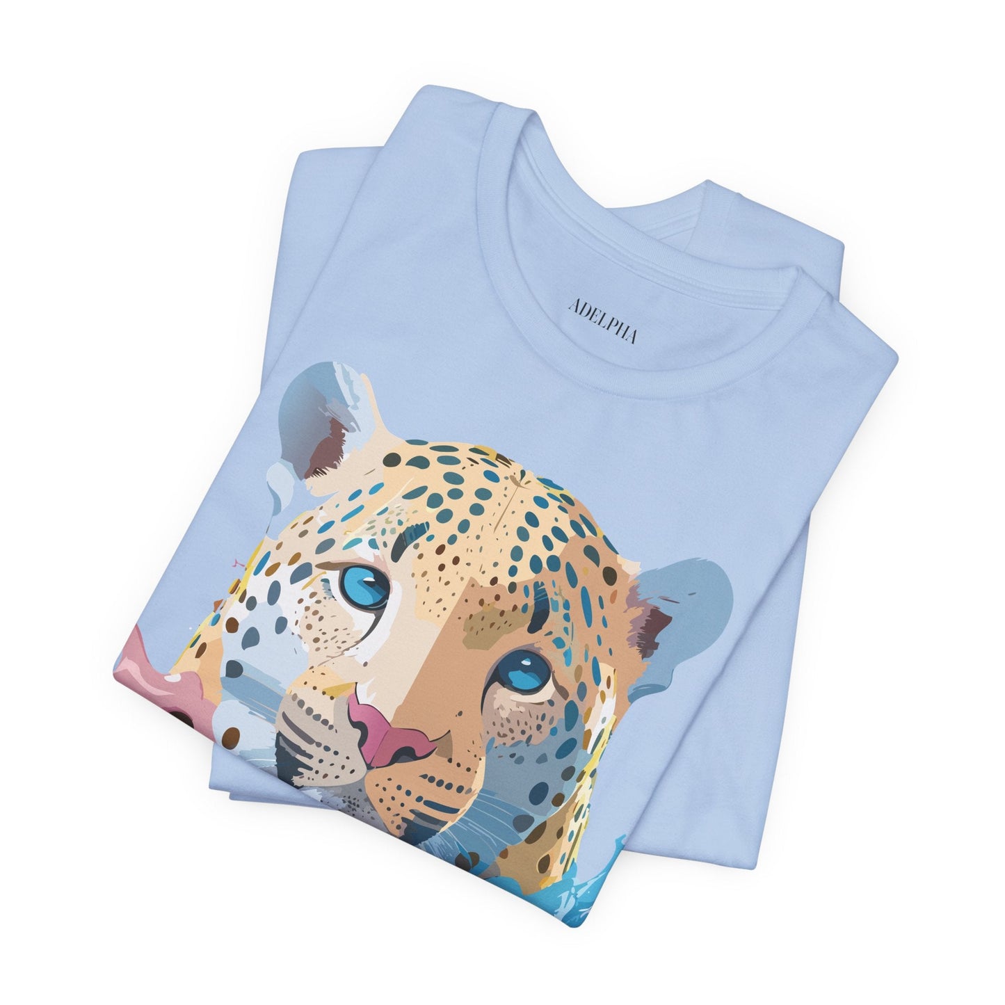 Adelpha Cheetah Graphic T Shirt Unisex Jersey Short Sleeve Vintage Art Tee