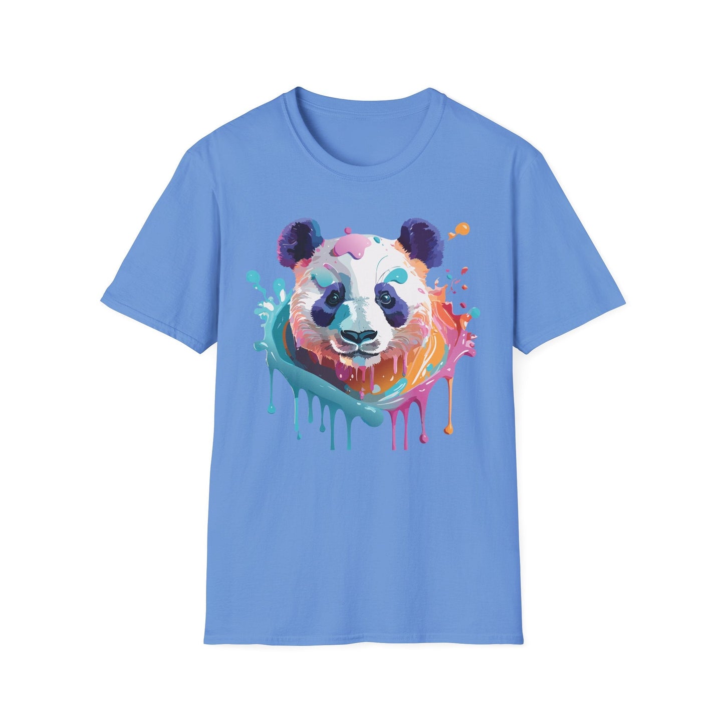 Panda Shirt T Shirt Softstyle 64000 Gildan 100 Percent Ring Spun Cotton Comfortable Animal Tee