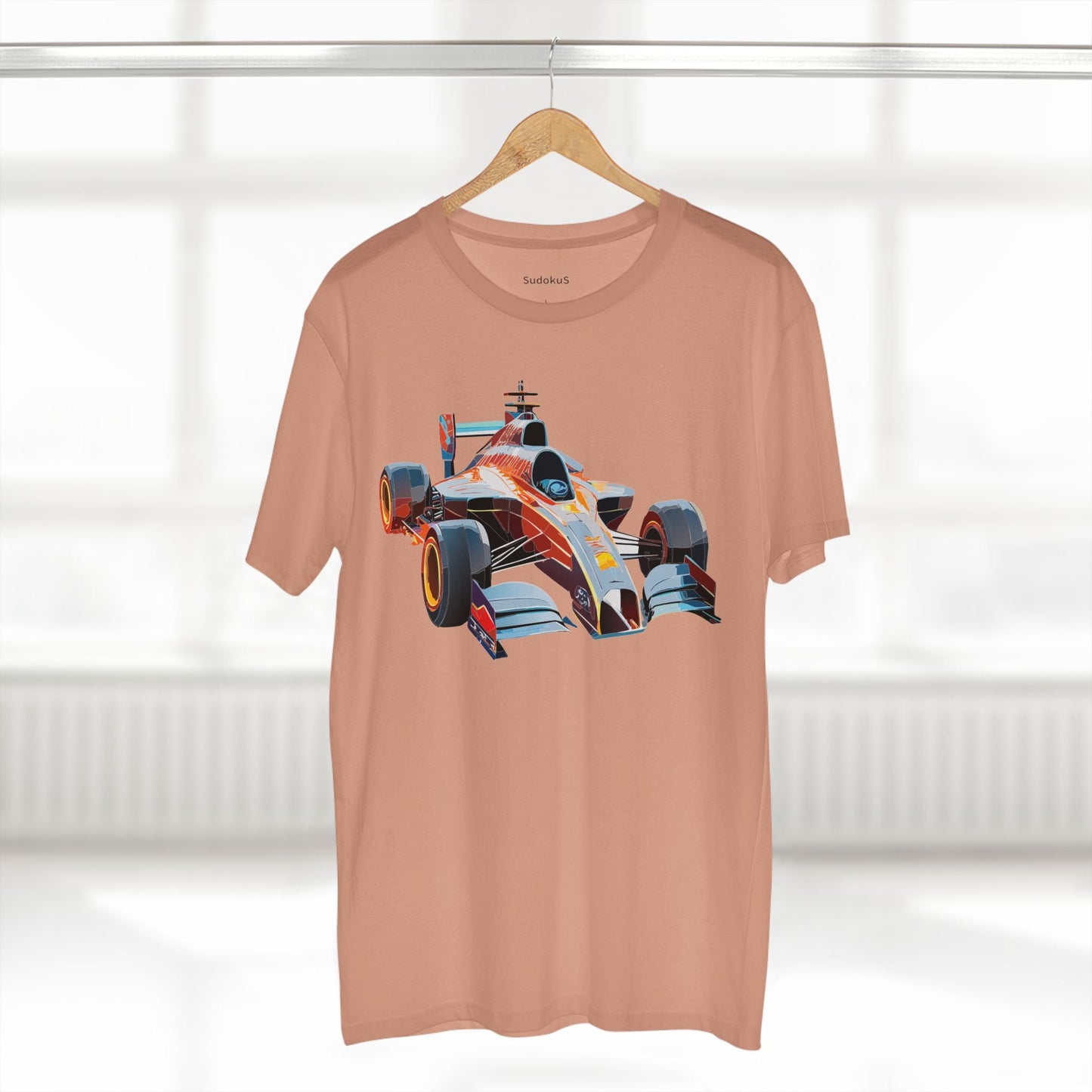 Car Graphic Unisex 100 Cotton Staple Tee 9