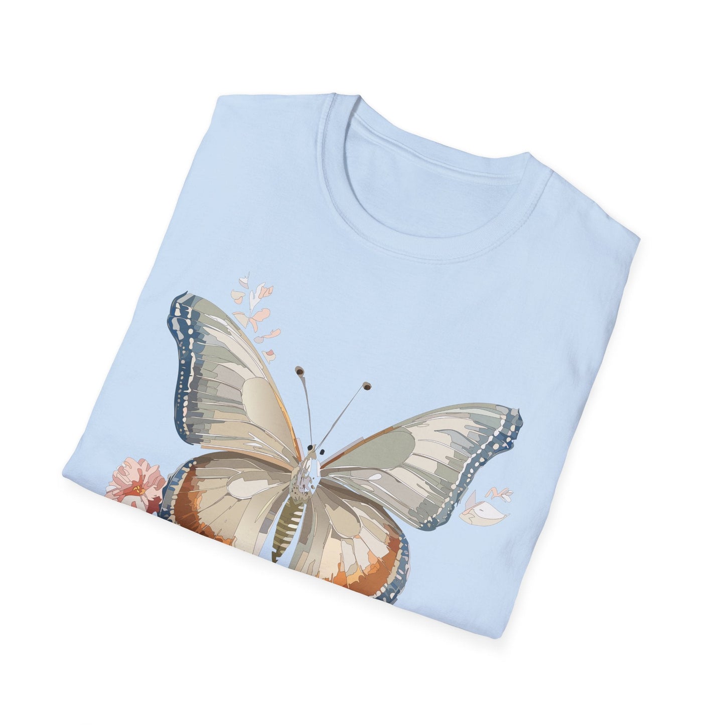 Butterfly Shirt Unisex Softstyle T Shirt Gildan 64000 Monarch Butterfly Tee Everyday Comfort
