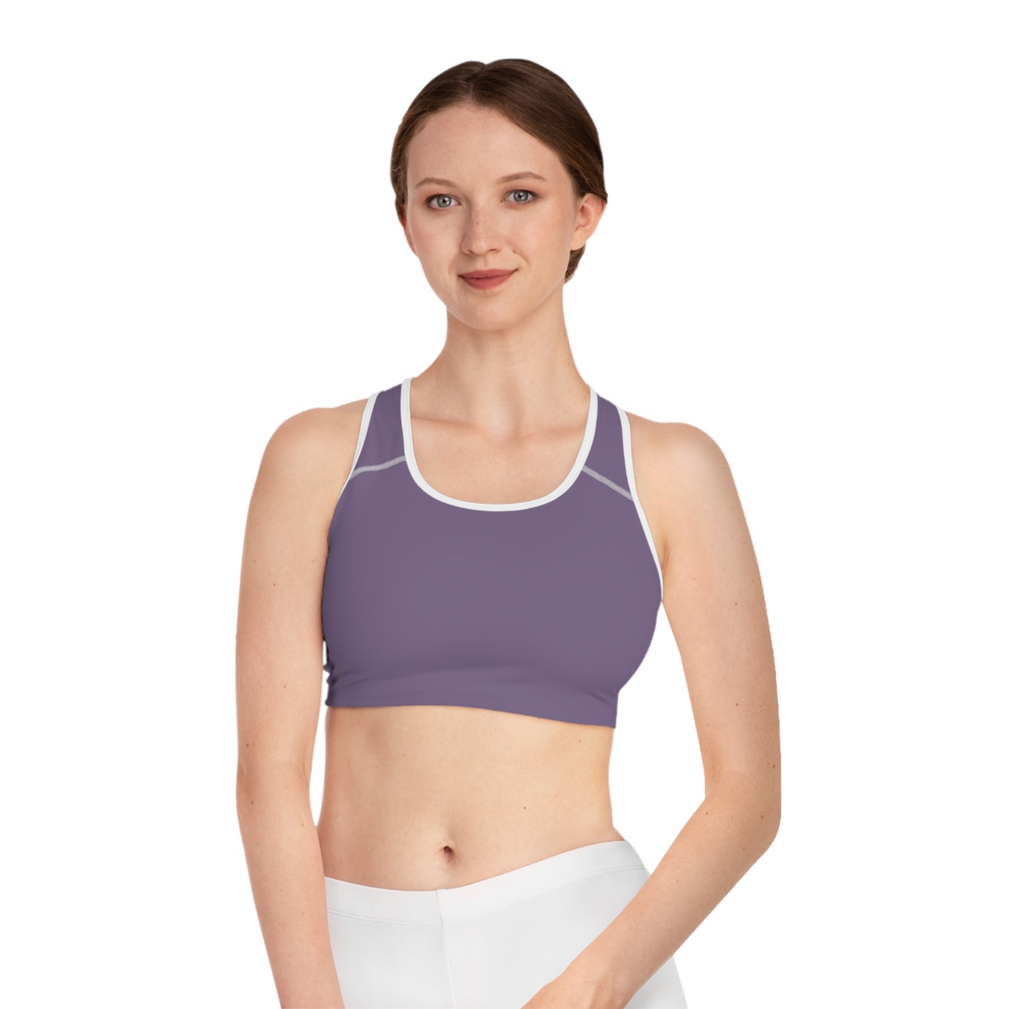 Purple Color Sports Bra, Purple Sports Bra 6
