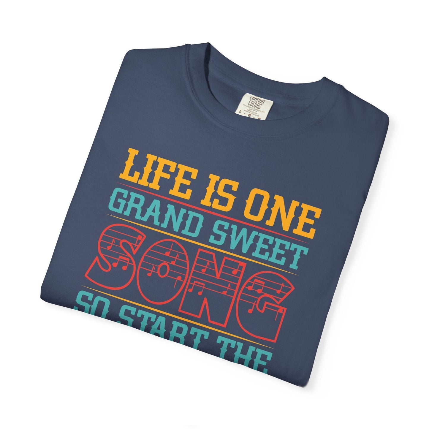 Music Graphic Design Unisex Cotton T-shirt 023