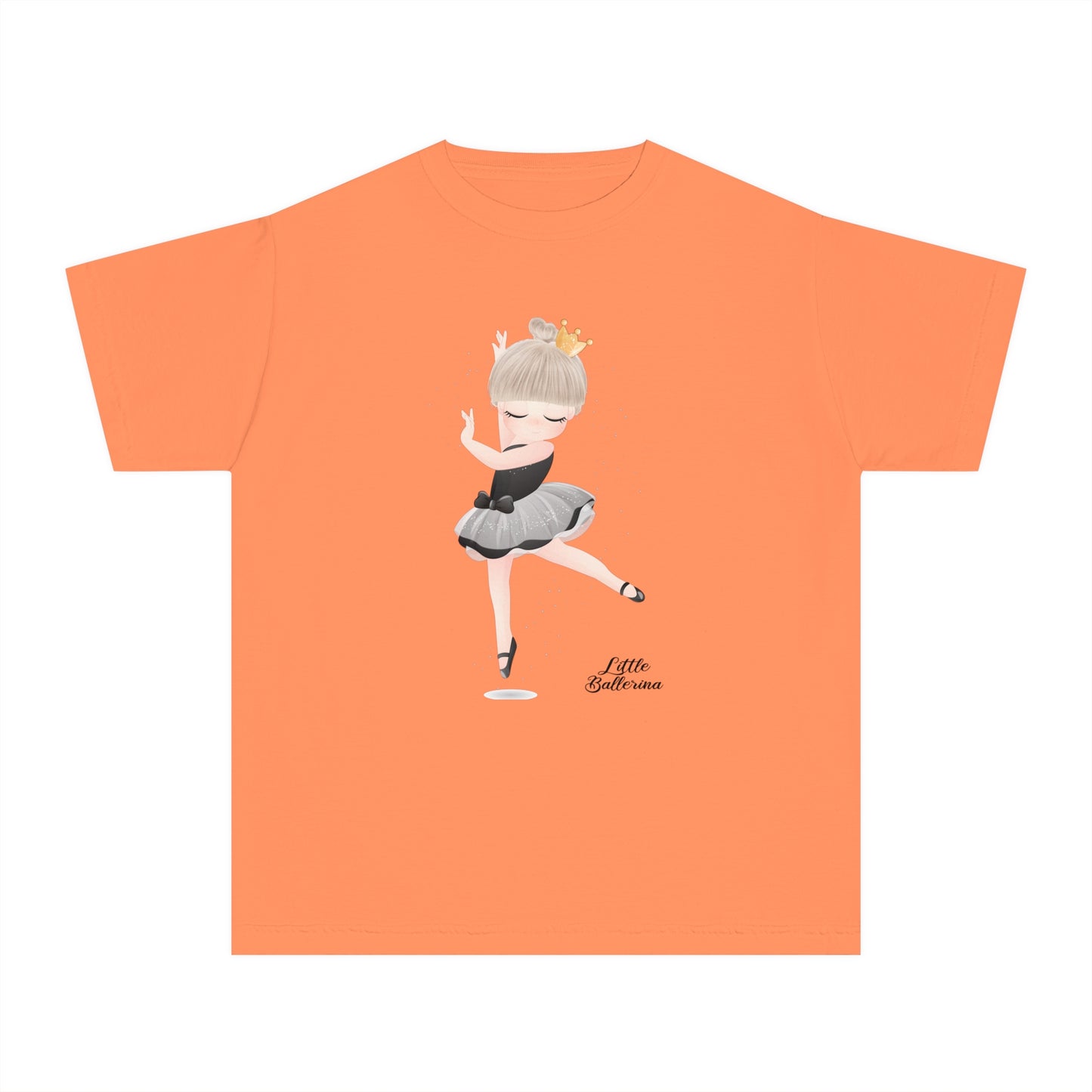 Youth Tee Shirt with Little Ballerina