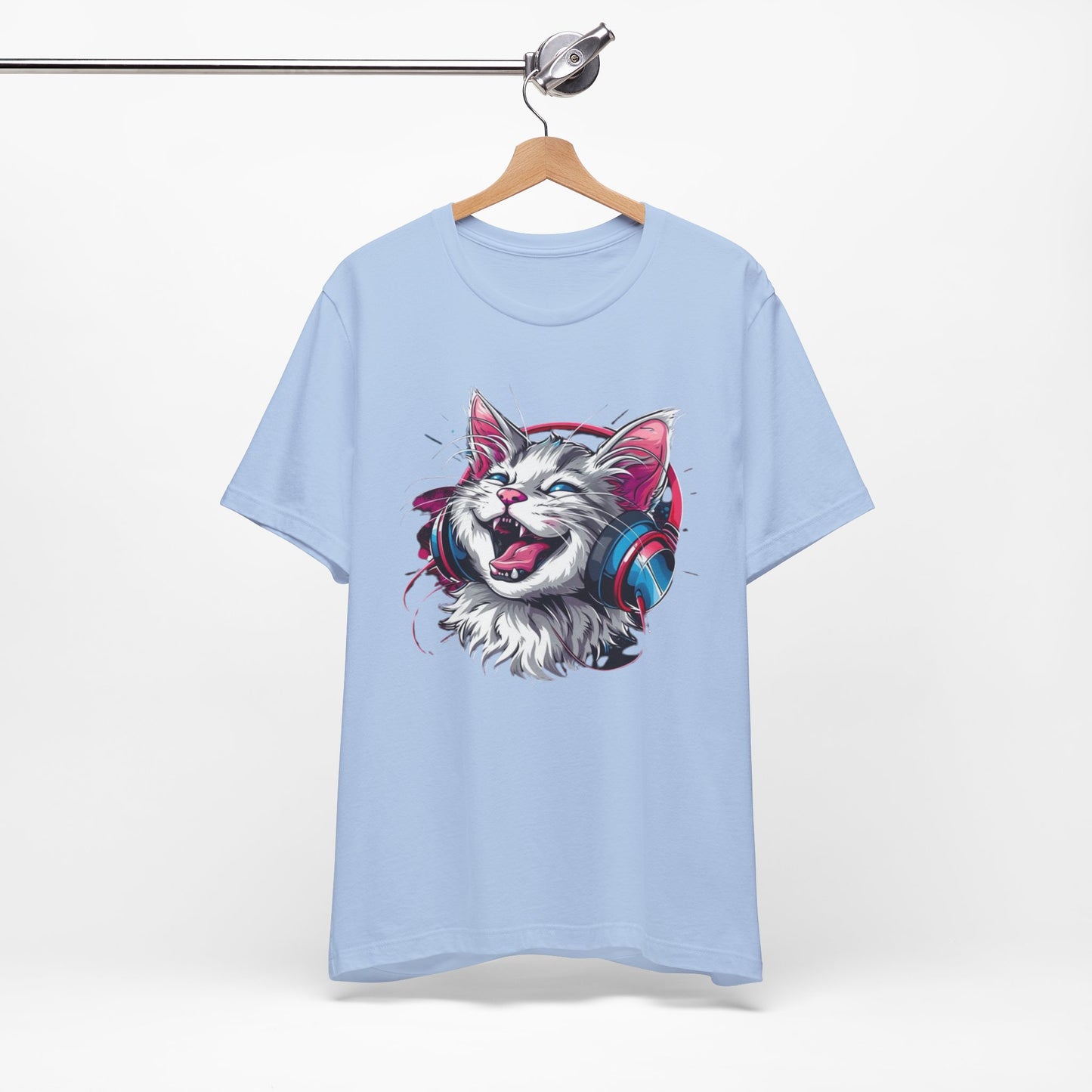 Gina Cartoon Cat Tee Shirt, Funny Cat T-Shirt, Pet Shirt, Animal Tees, Funny Animal T-Shirt, Graphic Tee