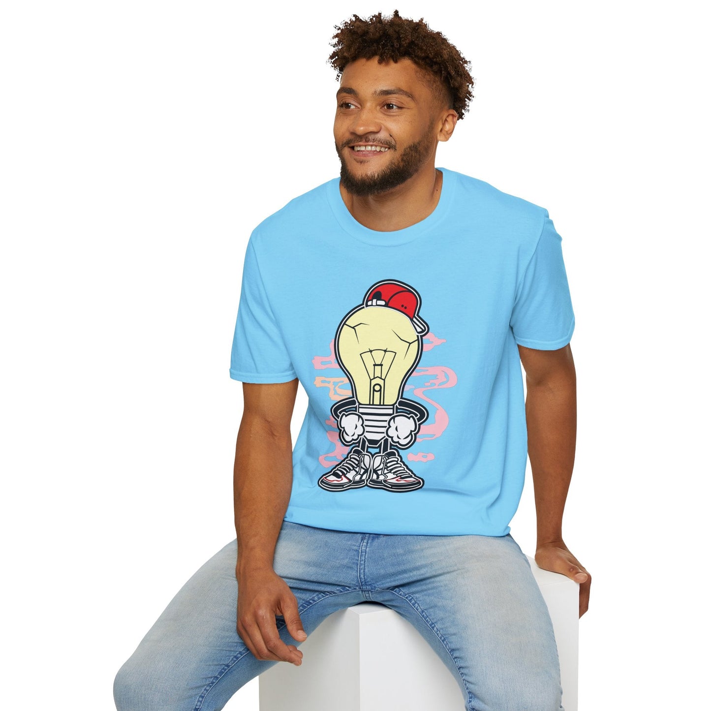 Cartoon T Shirt Animation Tee Funny Graphic Unisex Gildan Softstyle 64000 Cotton Tee