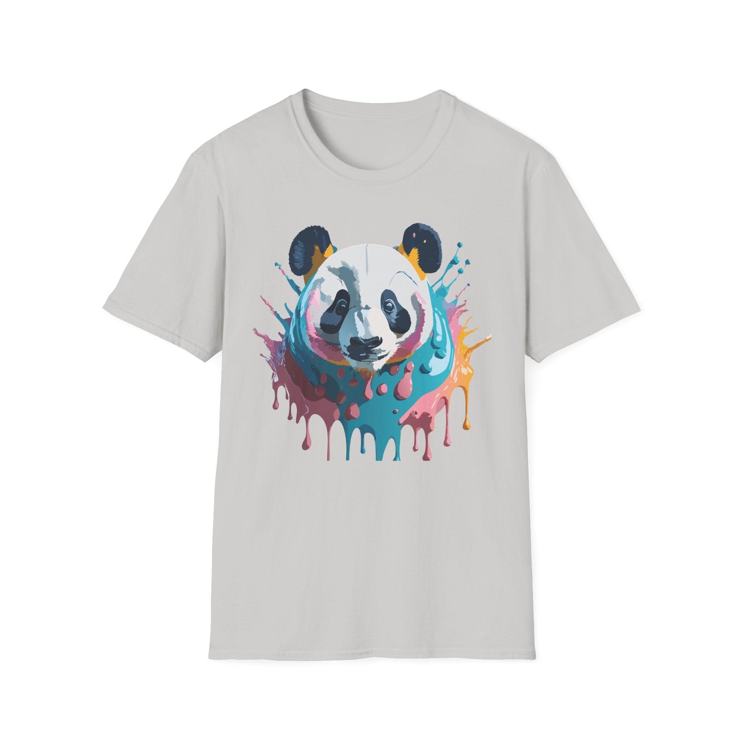 Panda Shirt Unisex T Shirt Gildan Softstyle 64000 Panda Graphic Animal Tee 100 Percent Cotton