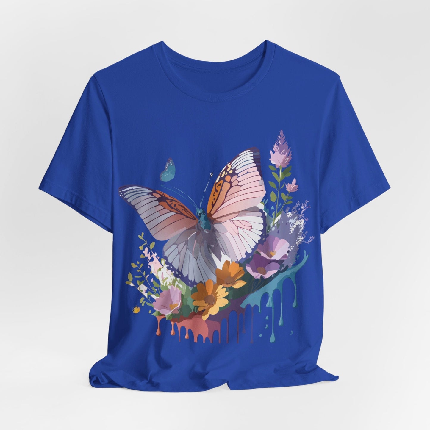 Butterfly Graphic Tee Unisex Adelpha Vintage Inspired Art Design Tee