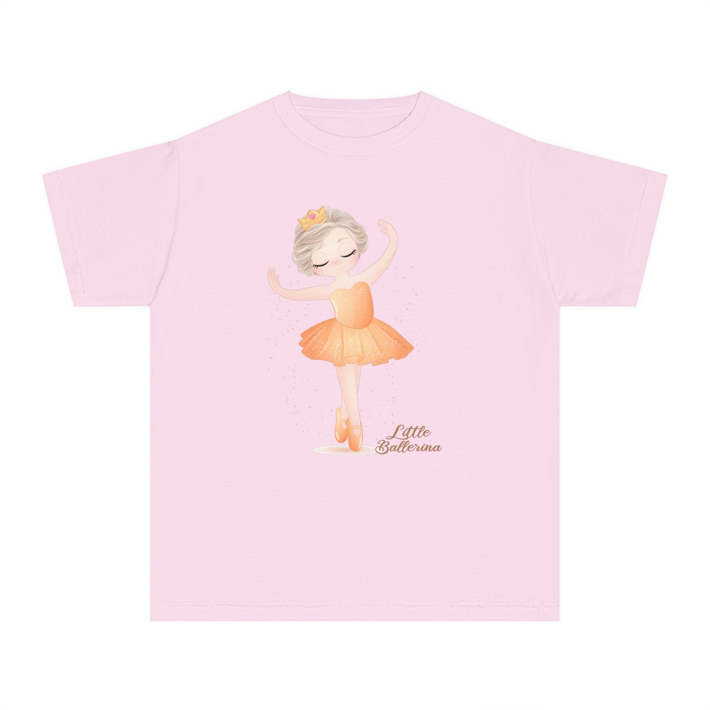 Youth Tee Shirt with Little Ballerina