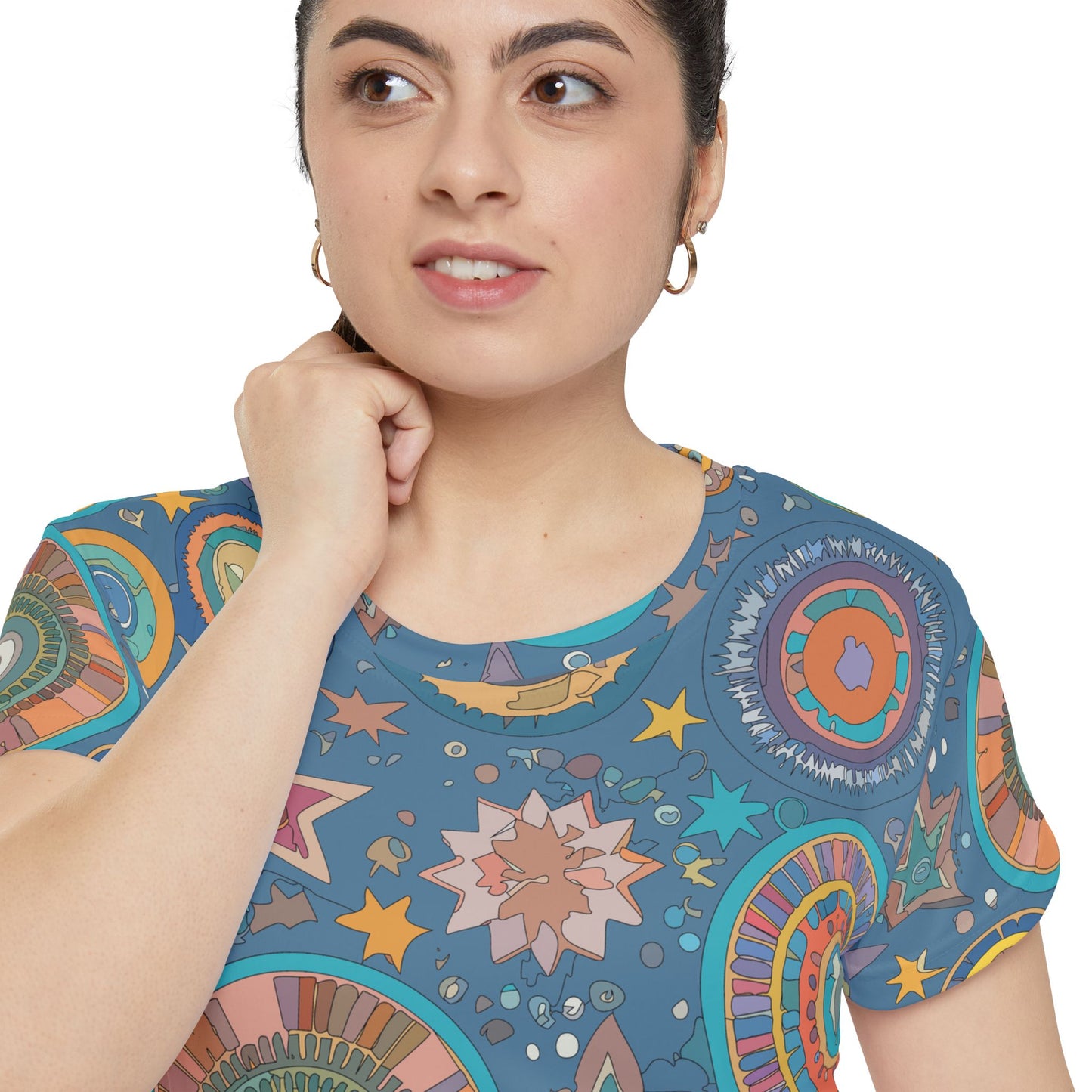 Abstract Print Shirt