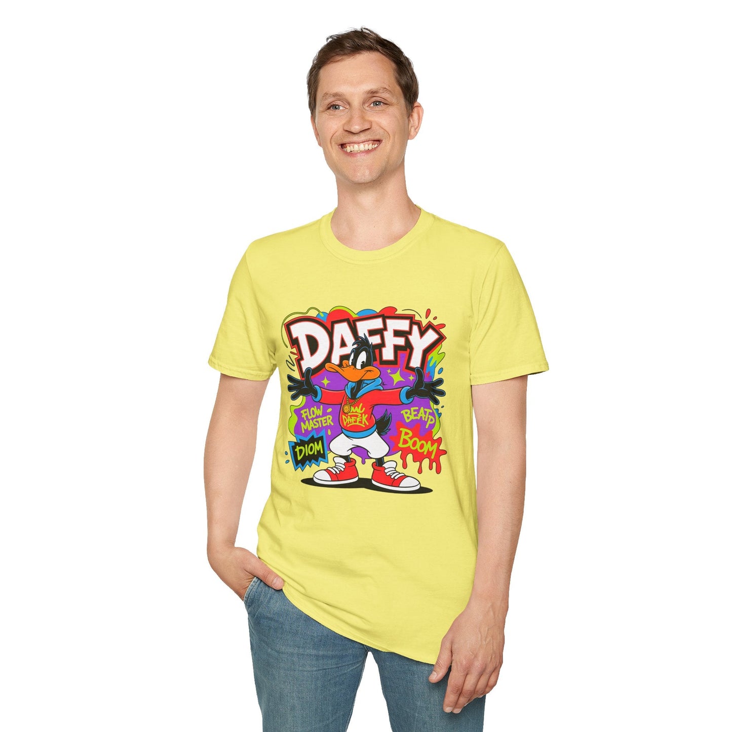 Funny Animals Cartoon T Shirt With Animation Design Gildan Softstyle 64000 Unisex Tee Collection