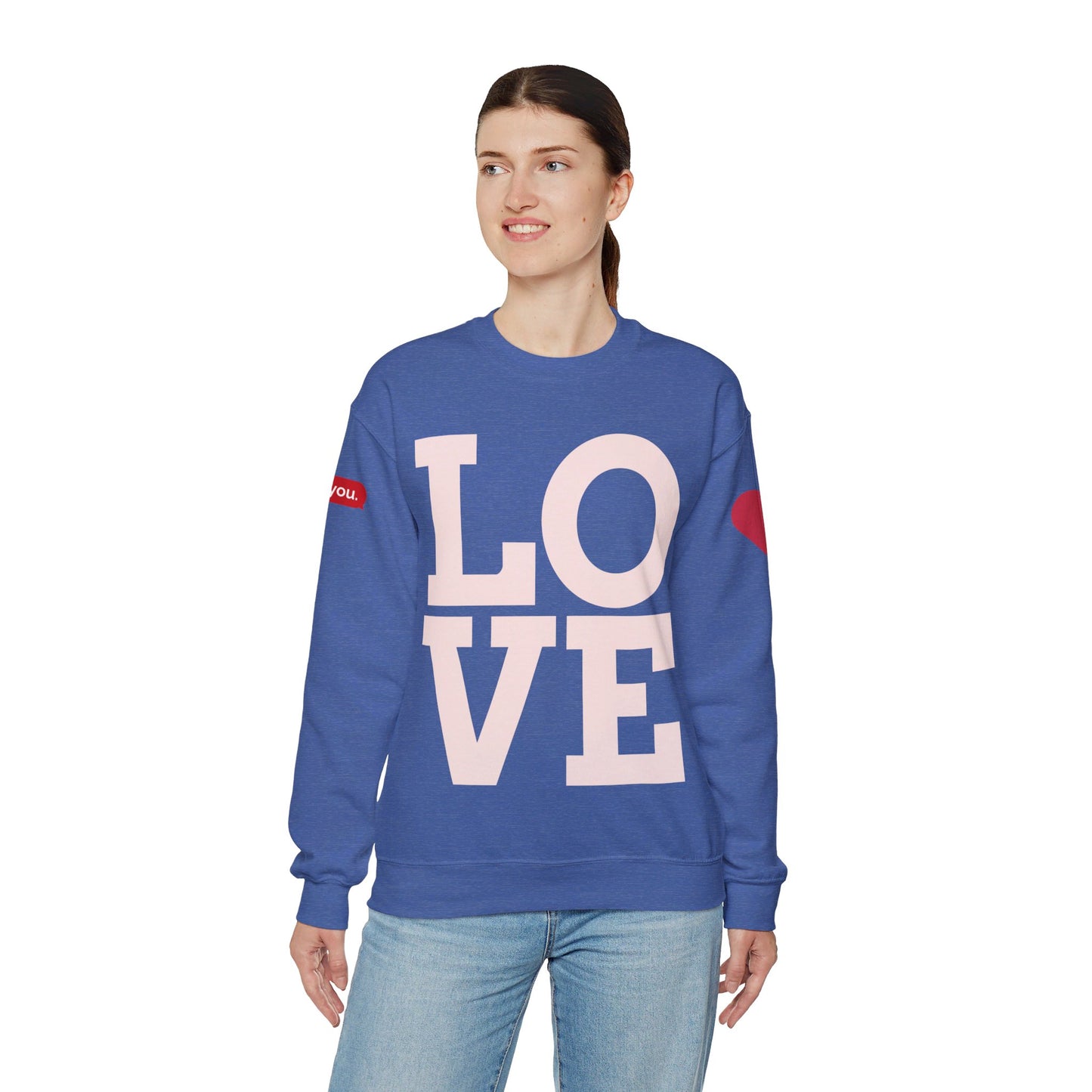 Unisex Heavy Blend Sweatshirt - LOVE