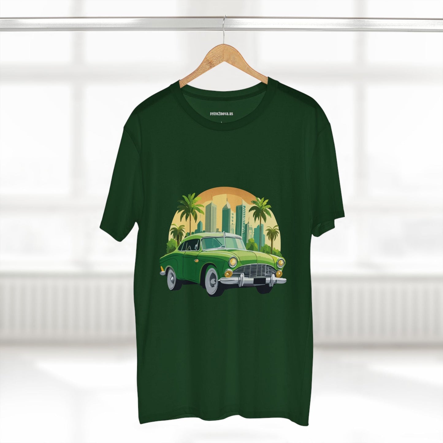 Retro Car Shirts Vintage Car Shirts Unisex Premium Cotton Tee With Original Art Design