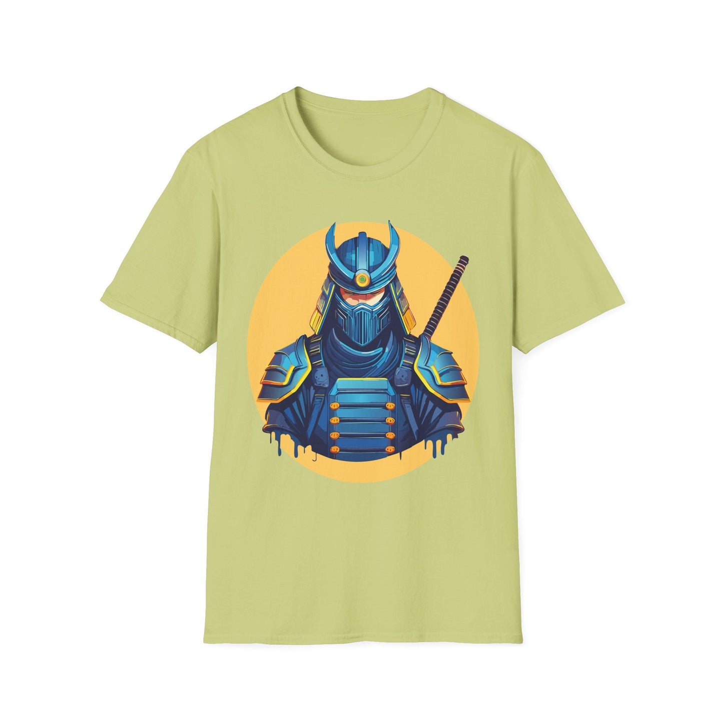 Samurai Shirt Unisex Softstyle T Shirt 100 Percent Ring Spun Cotton Tee For Everyday Comfort