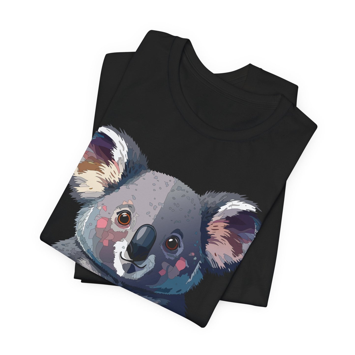 Unisex Animal Shirt With Animal Art Design Tee Wild Animals Short Sleeve Jersey Cotton