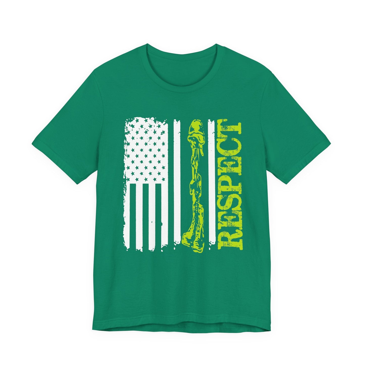 Army Veteran Patriotic Graphic Design Unisex Cotton T-Shirt v57