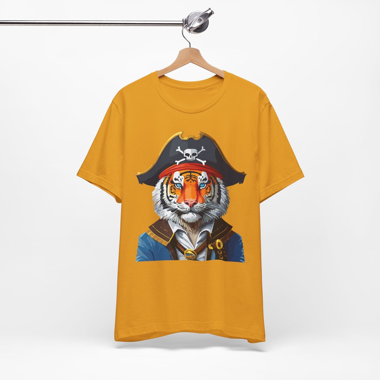 Unisex Animal Tee Shirt With Art Design Wild Animals Shirt Gildan Softstyle 64000