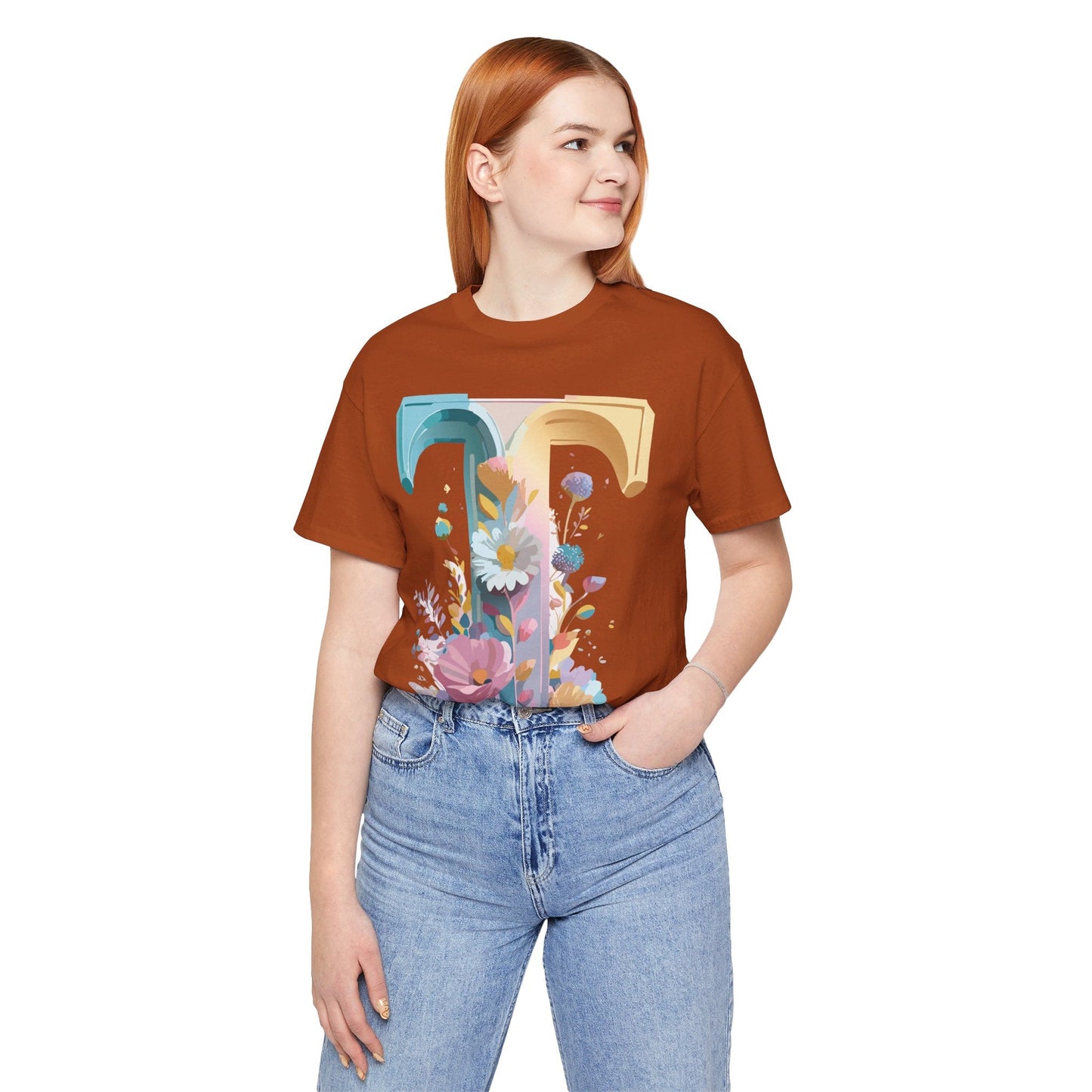 Unisex Graphic T Shirt Letter Shirt Adelpha Vintage Inspired Art Tee Short Sleeve