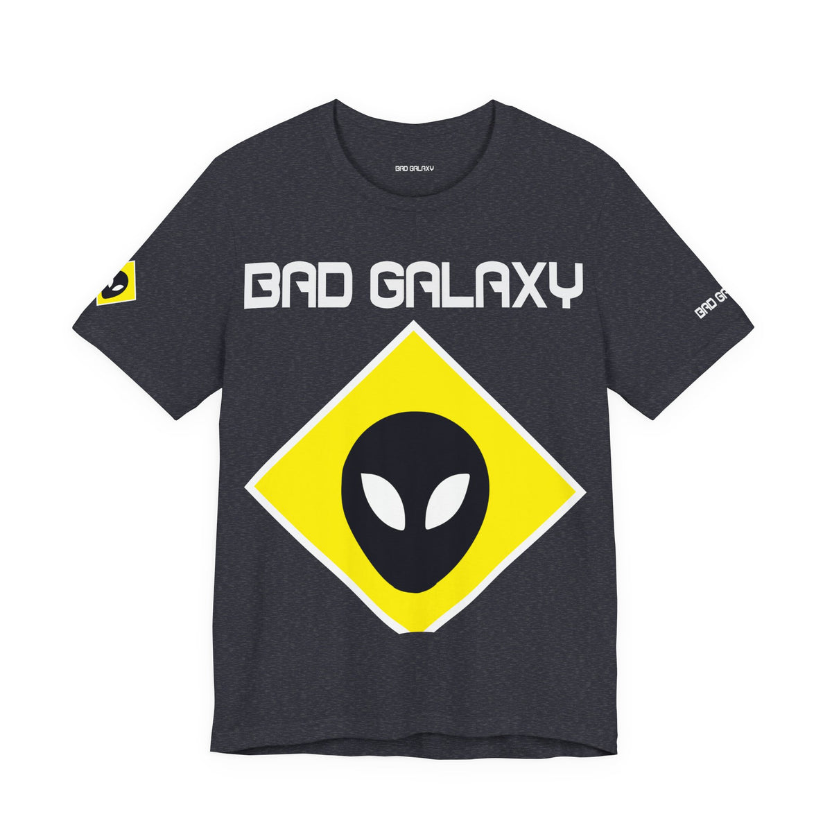 Alien Graphic Unisex Cotton Bella+Canvas Tee with Art Design b59