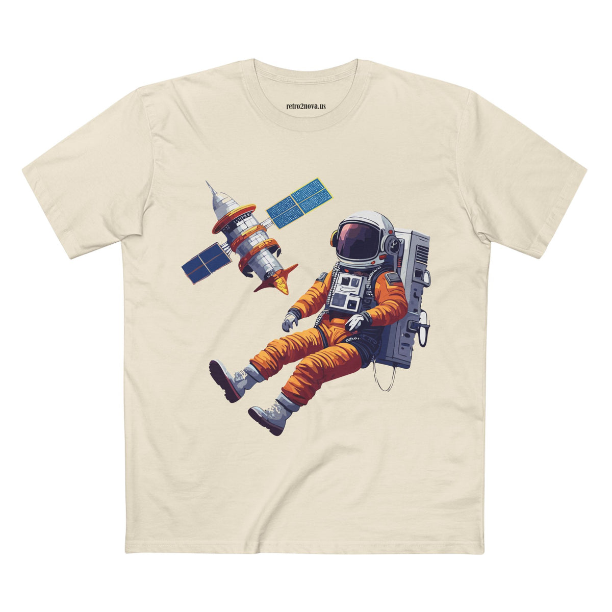 Cosmos Astronaut Graphic Tee Staple Unisex 100 Cotton Tee Shirt - CS-37
