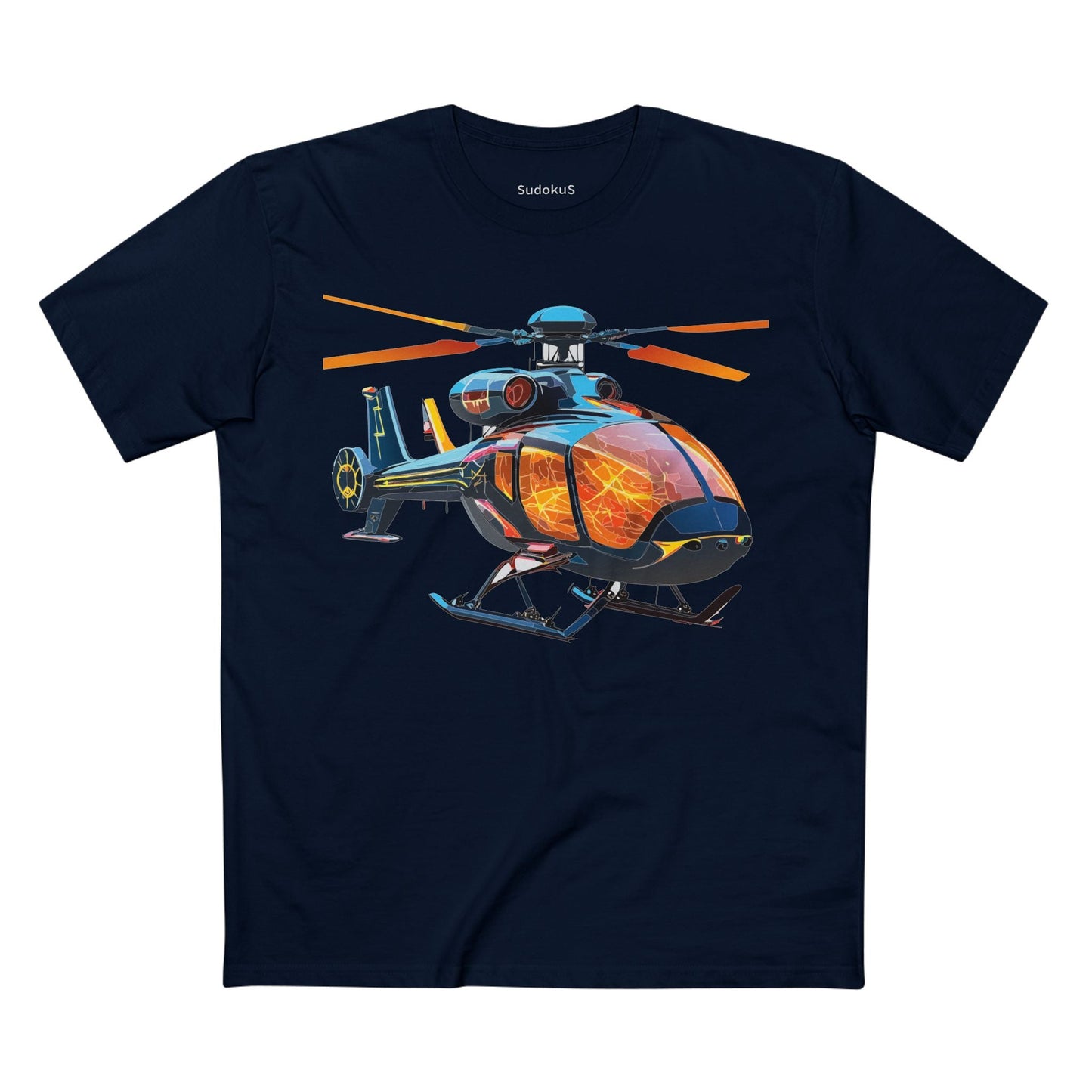 Chopper Graphic Unisex 100 Cotton Staple Tee 5