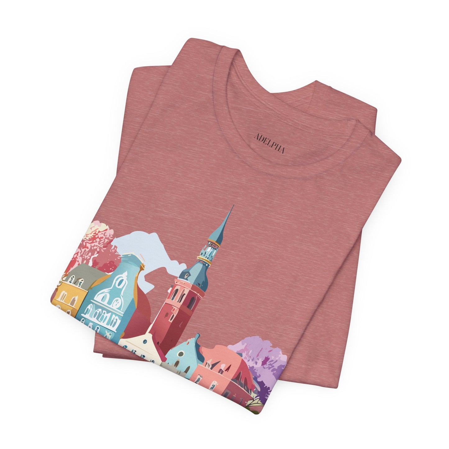 Germany Tourist Shirt Unisex Graphic Tee With Vintage Adelpha Artwork Short Sleeve