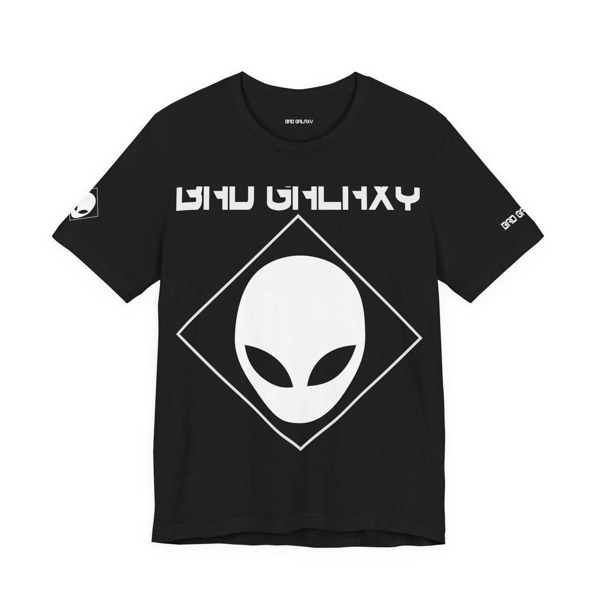 Alien Graphic Unisex Cotton Bella+Canvas Tee with Art Design b55