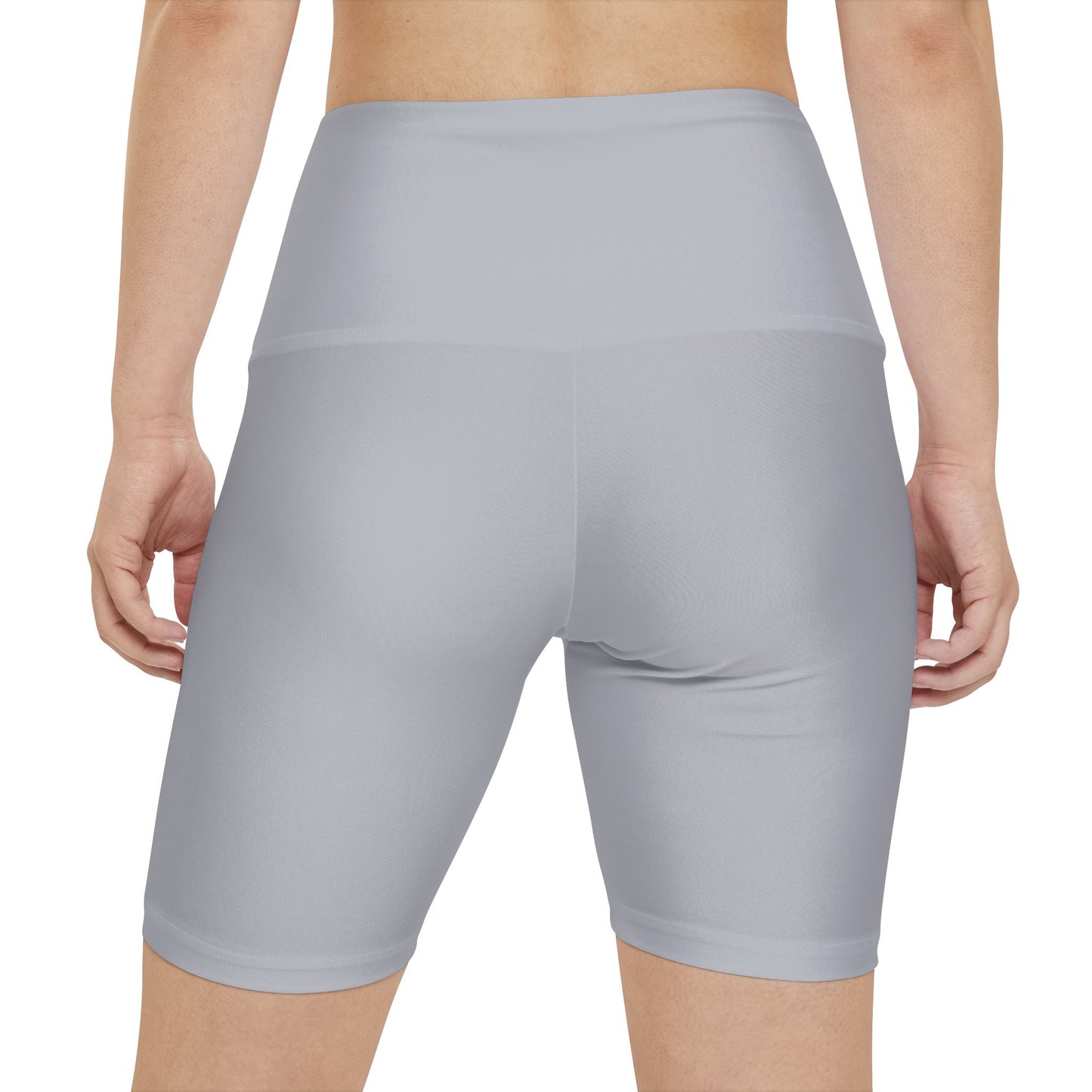 Pale Slate Grey Workout Shorts